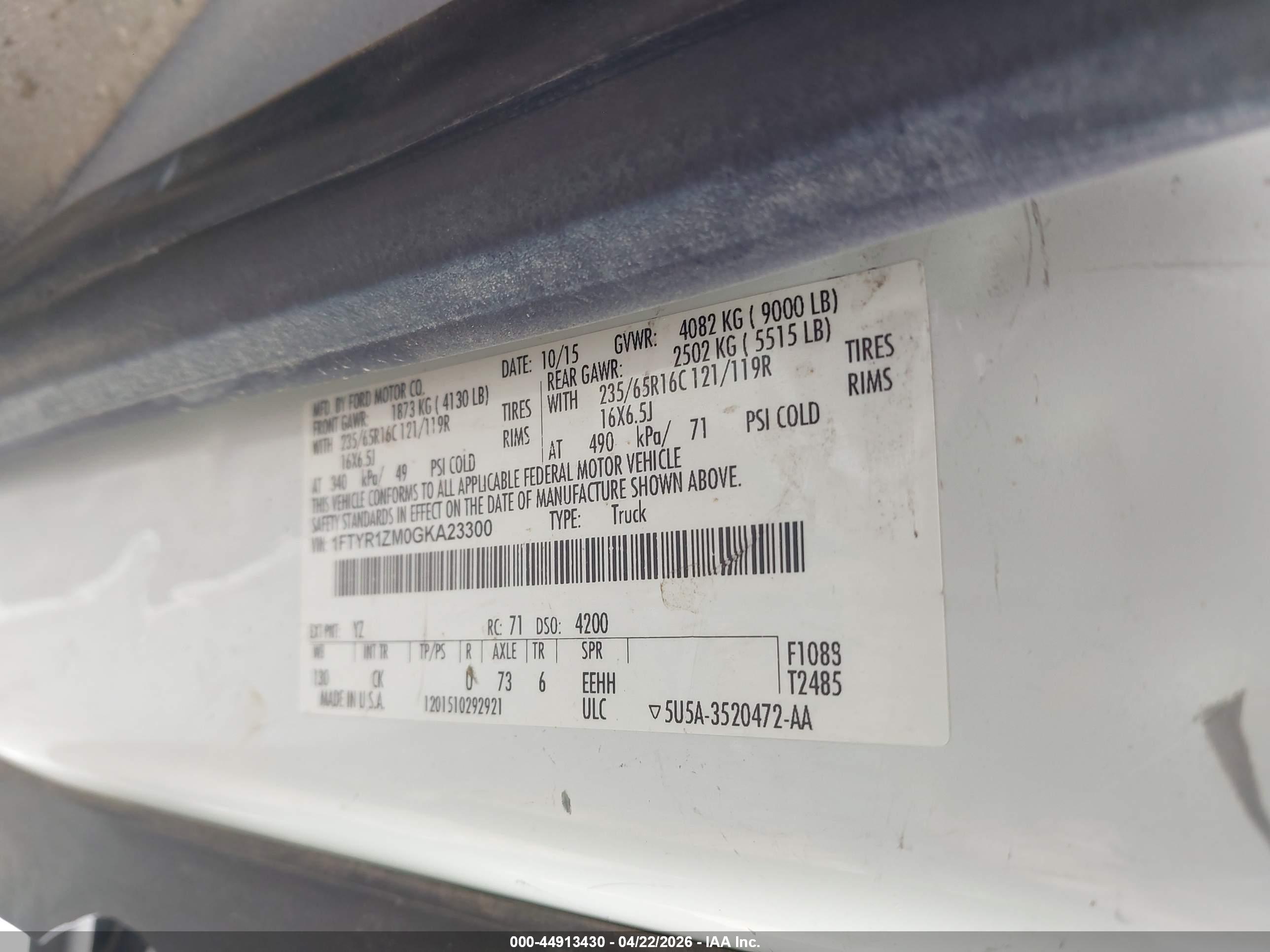 FORD TRANSIT-250 image 9