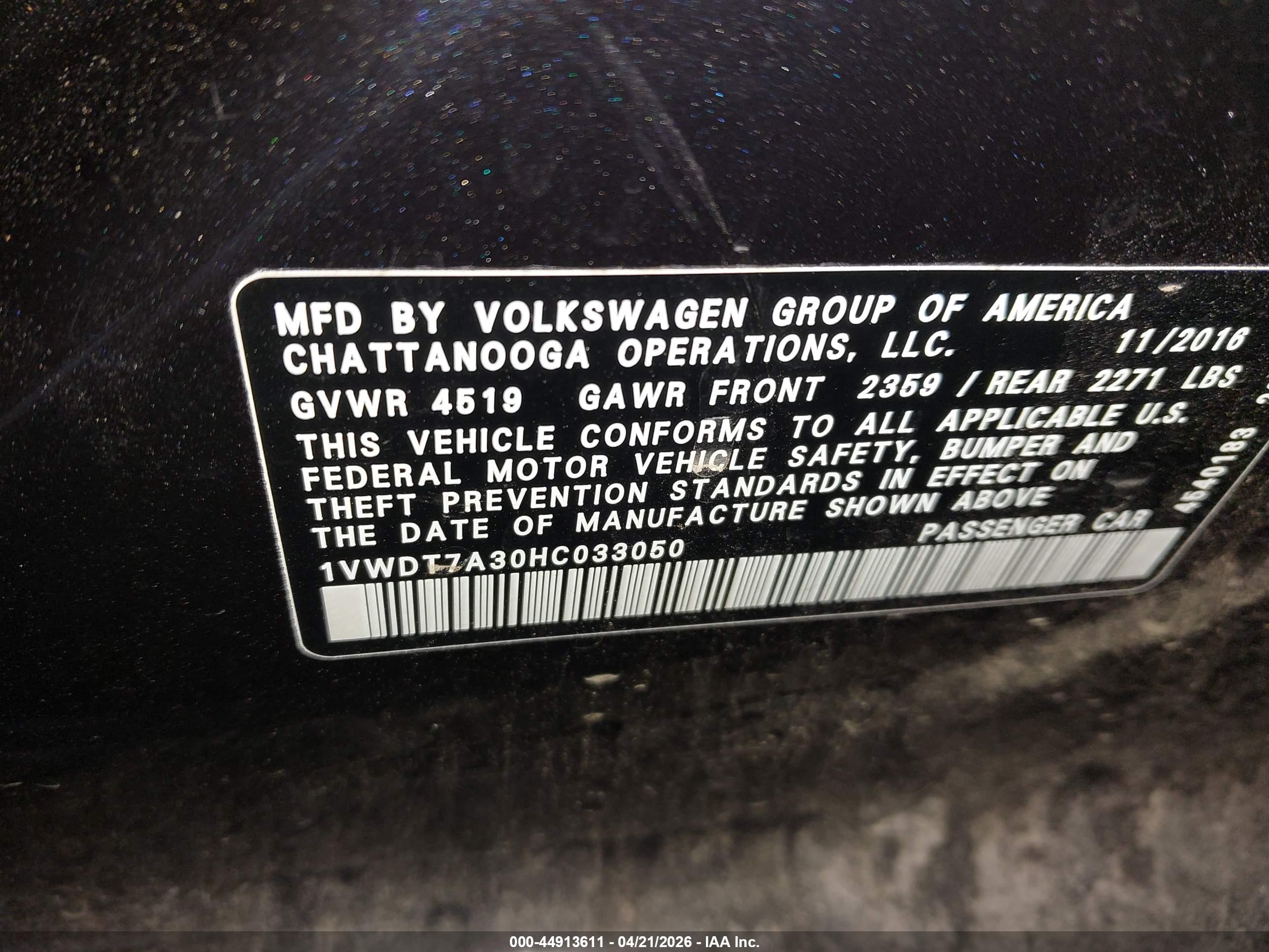 VOLKSWAGEN PASSAT image 9