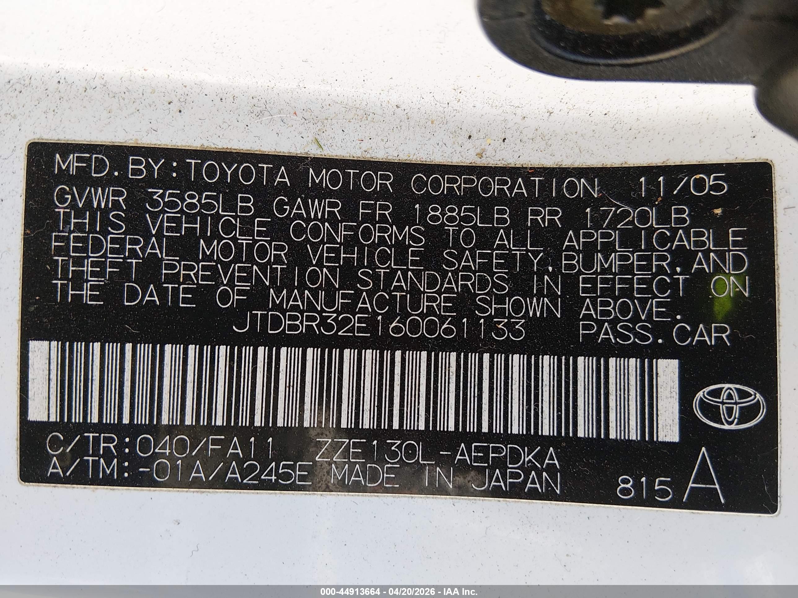 TOYOTA COROLLA image 9