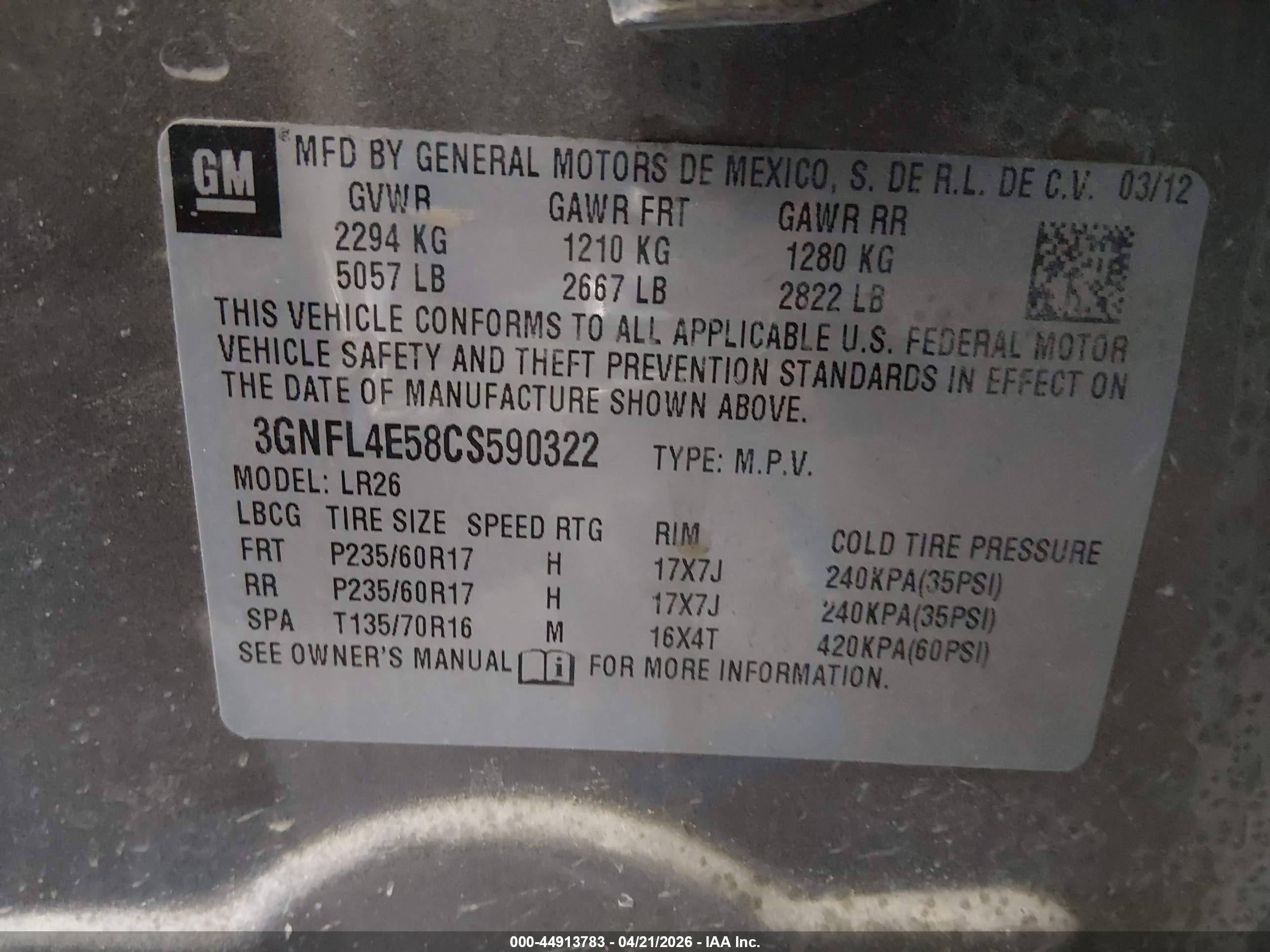 CHEVROLET CAPTIVA image 9