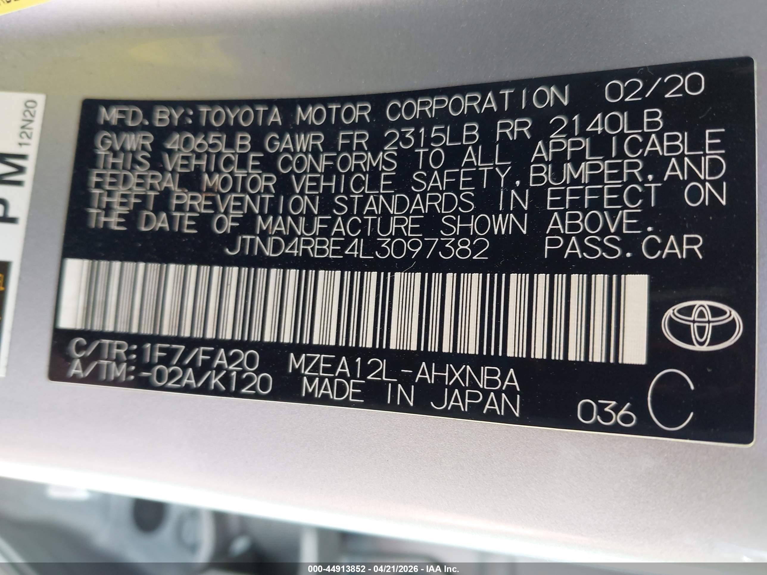 TOYOTA COROLLA image 9
