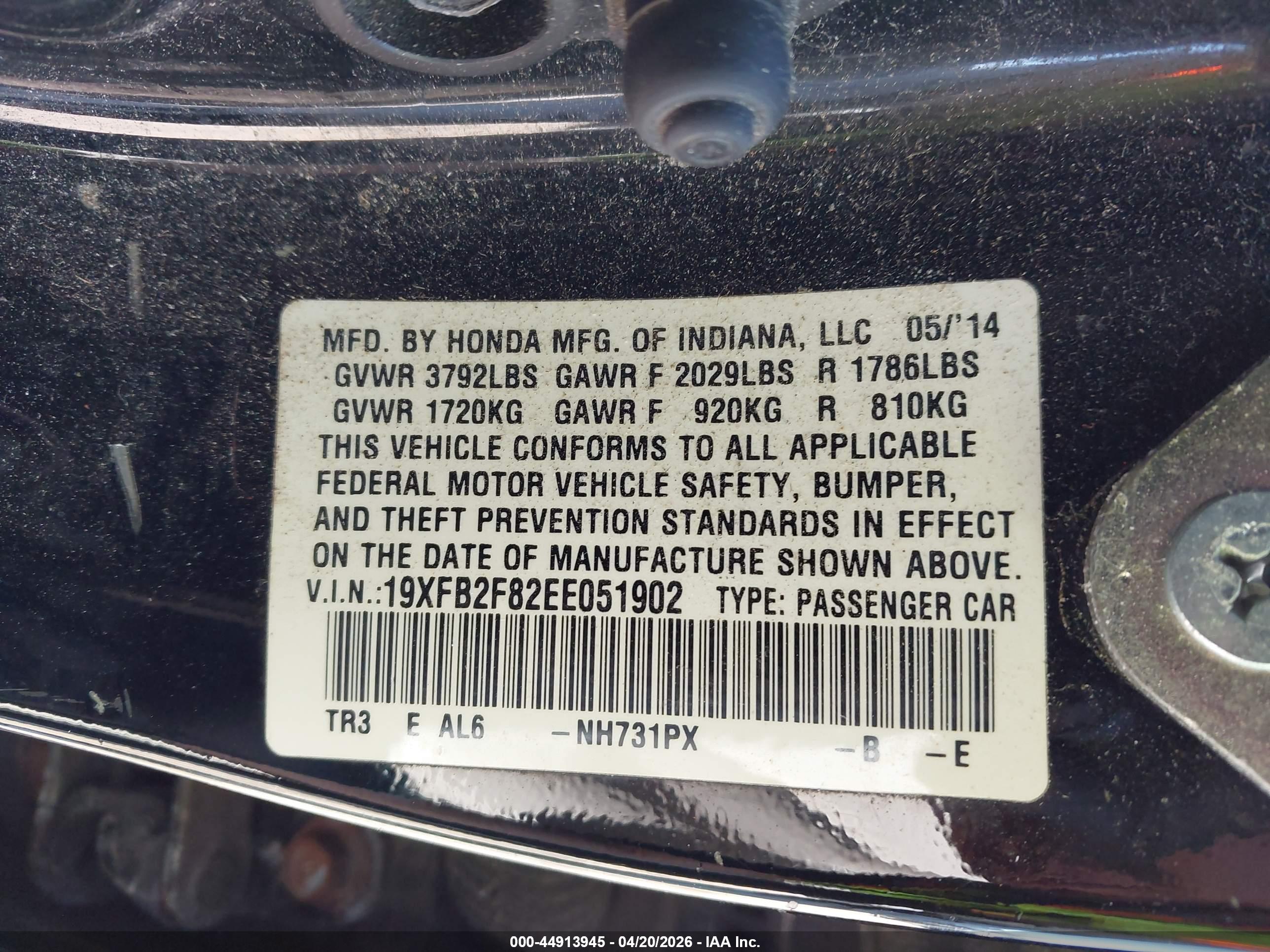 HONDA CIVIC image 9