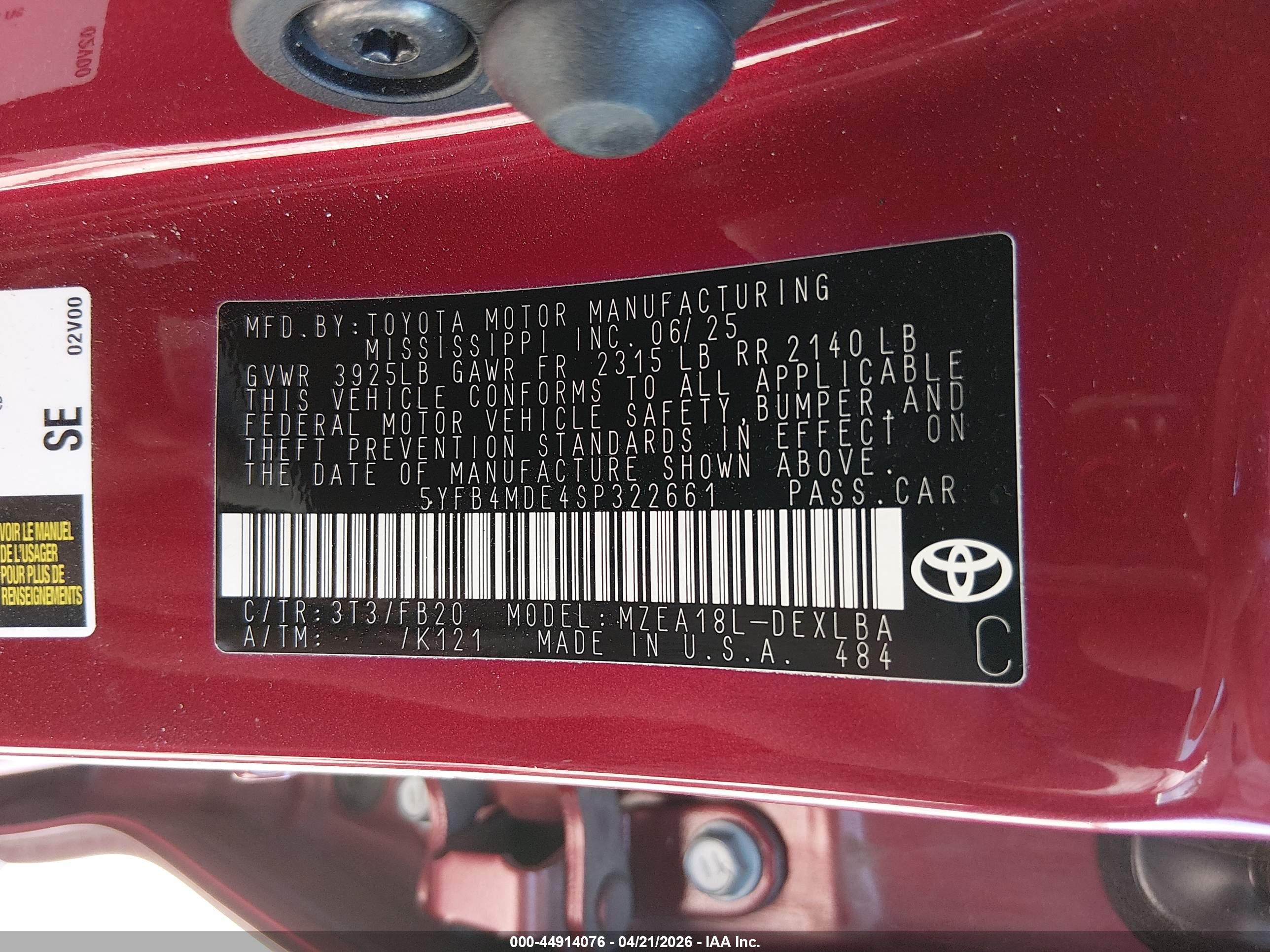 TOYOTA COROLLA image 9