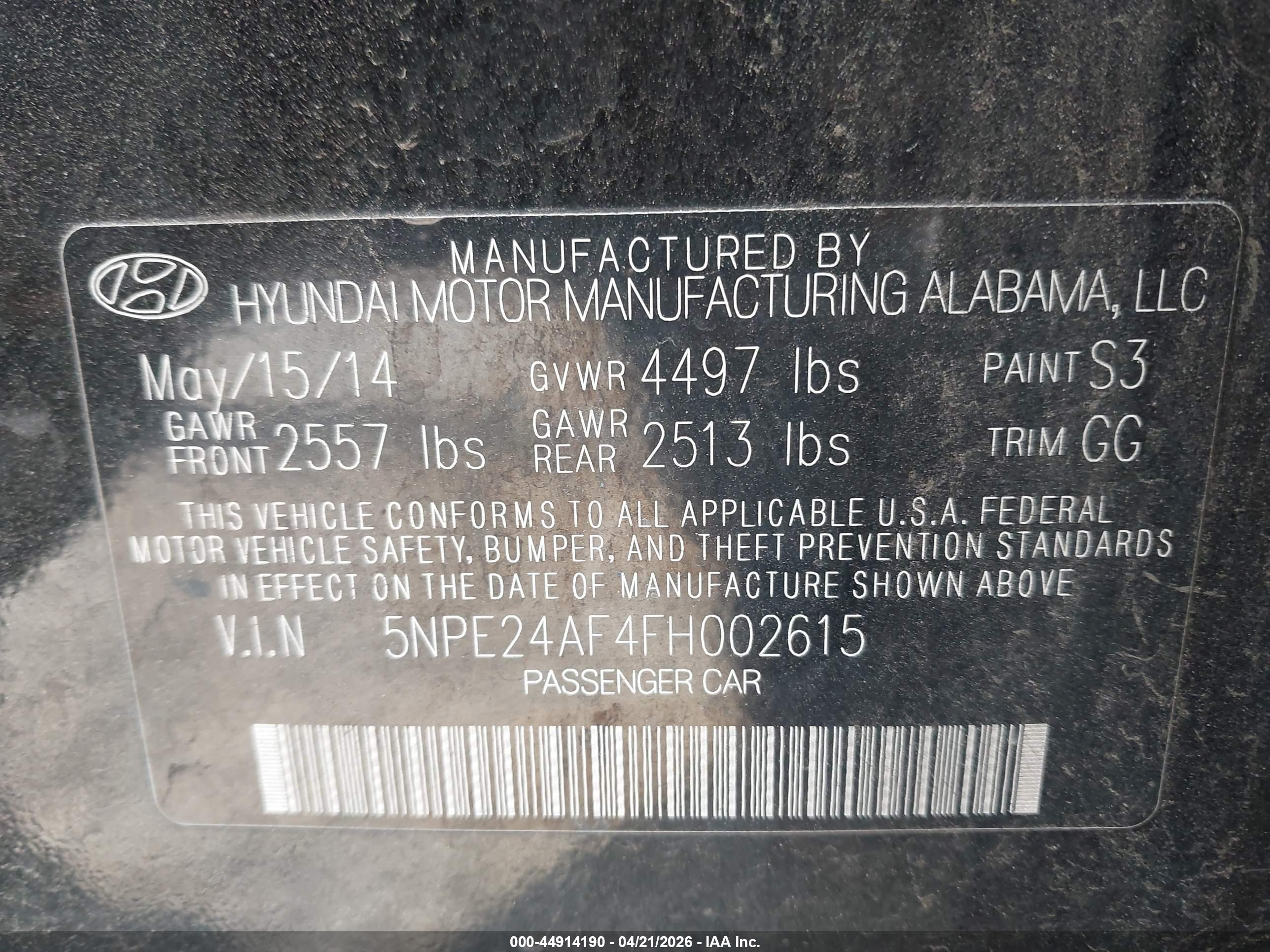 HYUNDAI SONATA image 9
