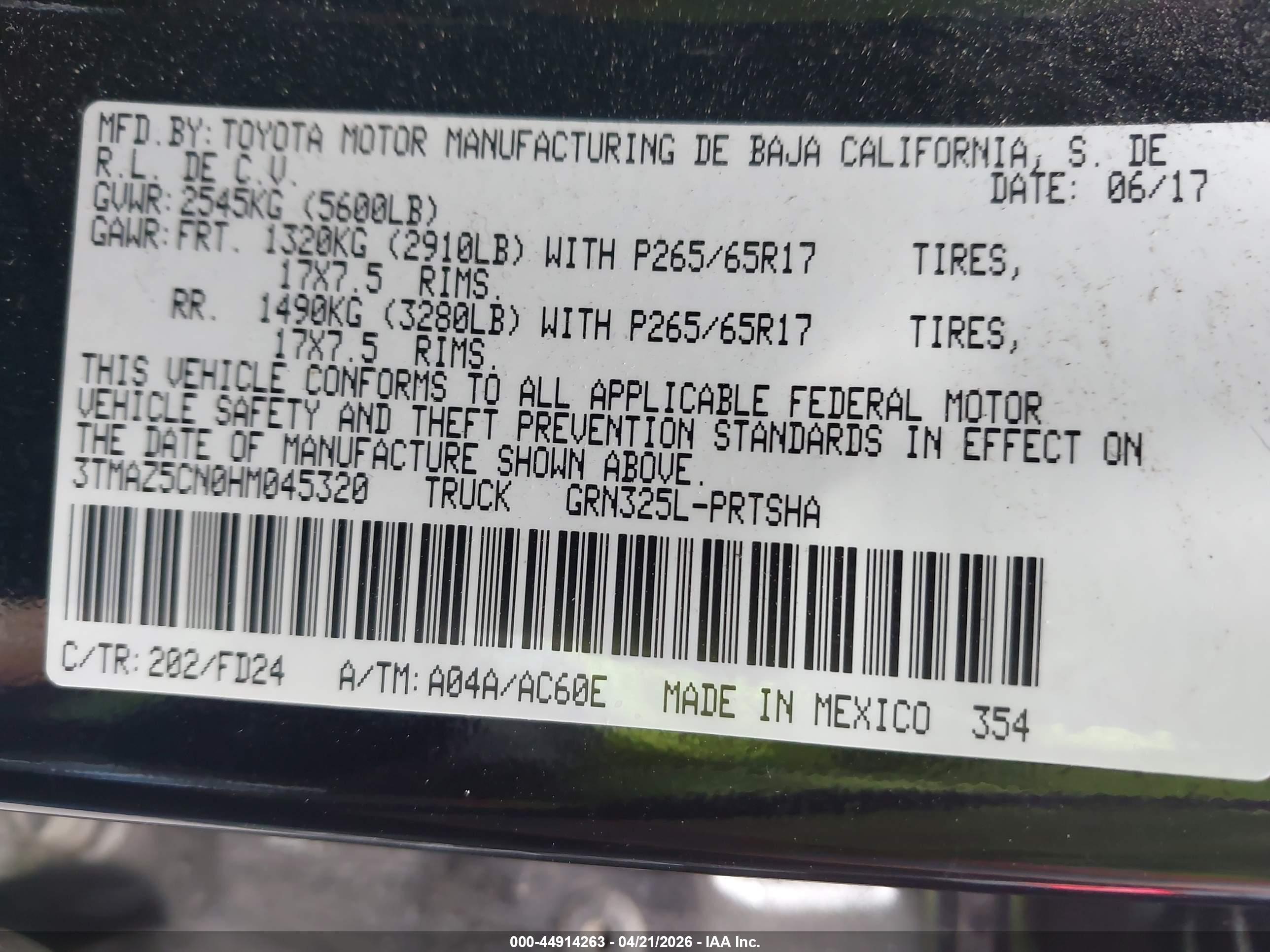 TOYOTA TACOMA image 9