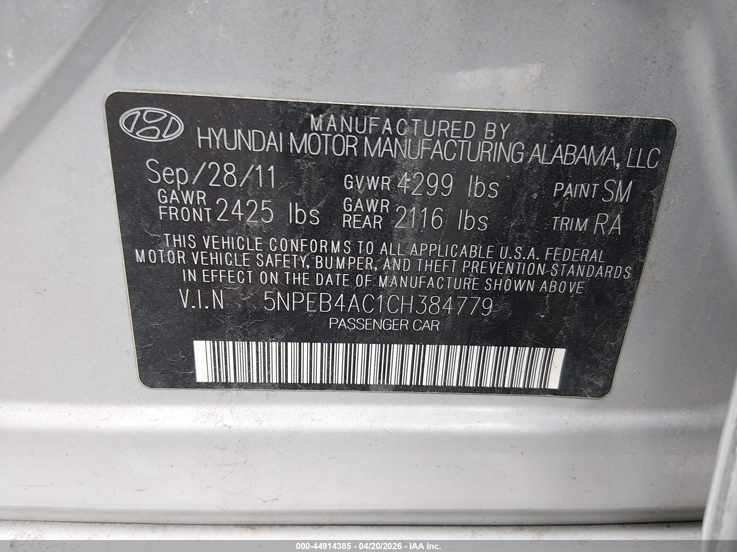 HYUNDAI SONATA image 9