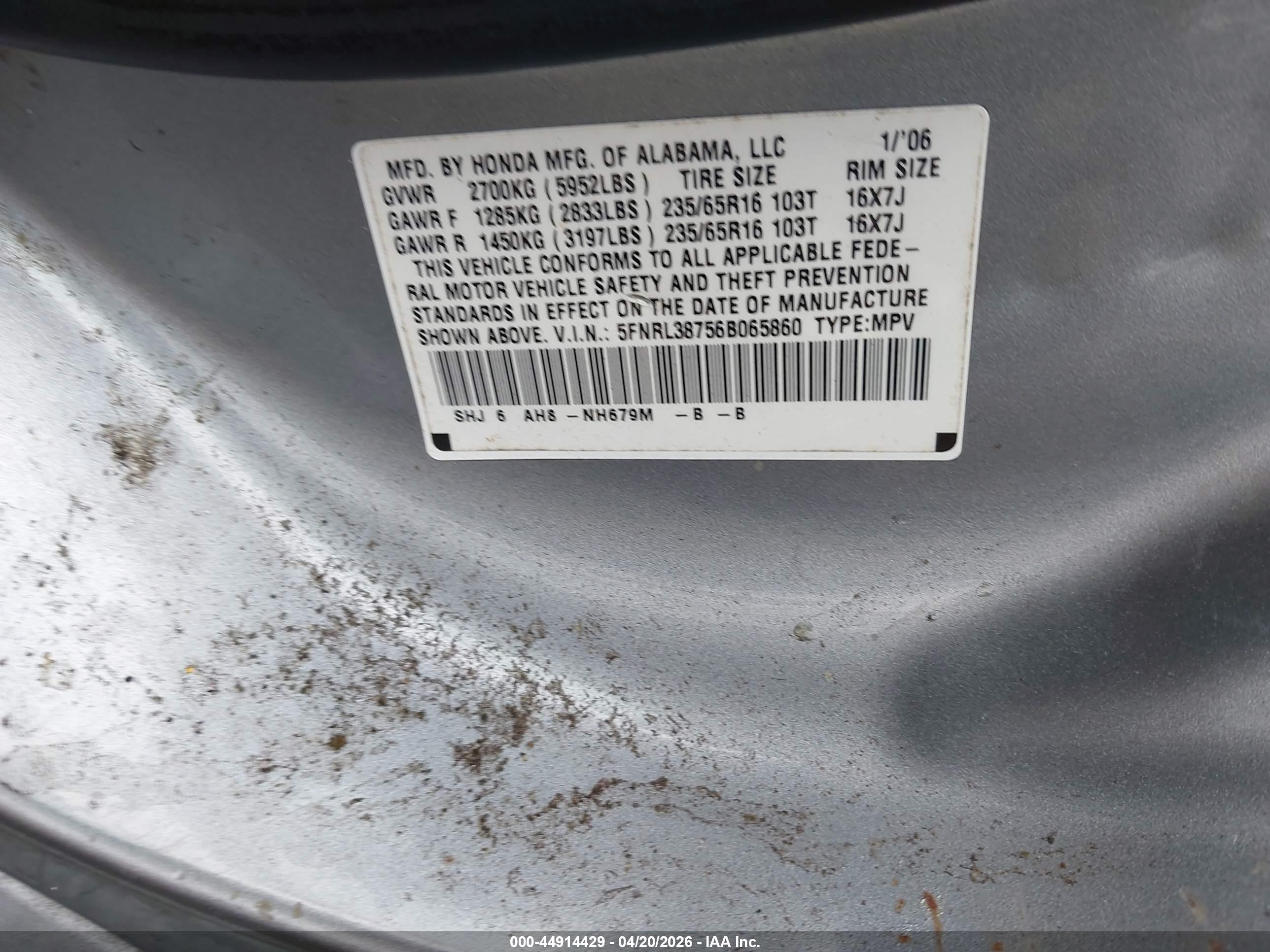 HONDA ODYSSEY image 9