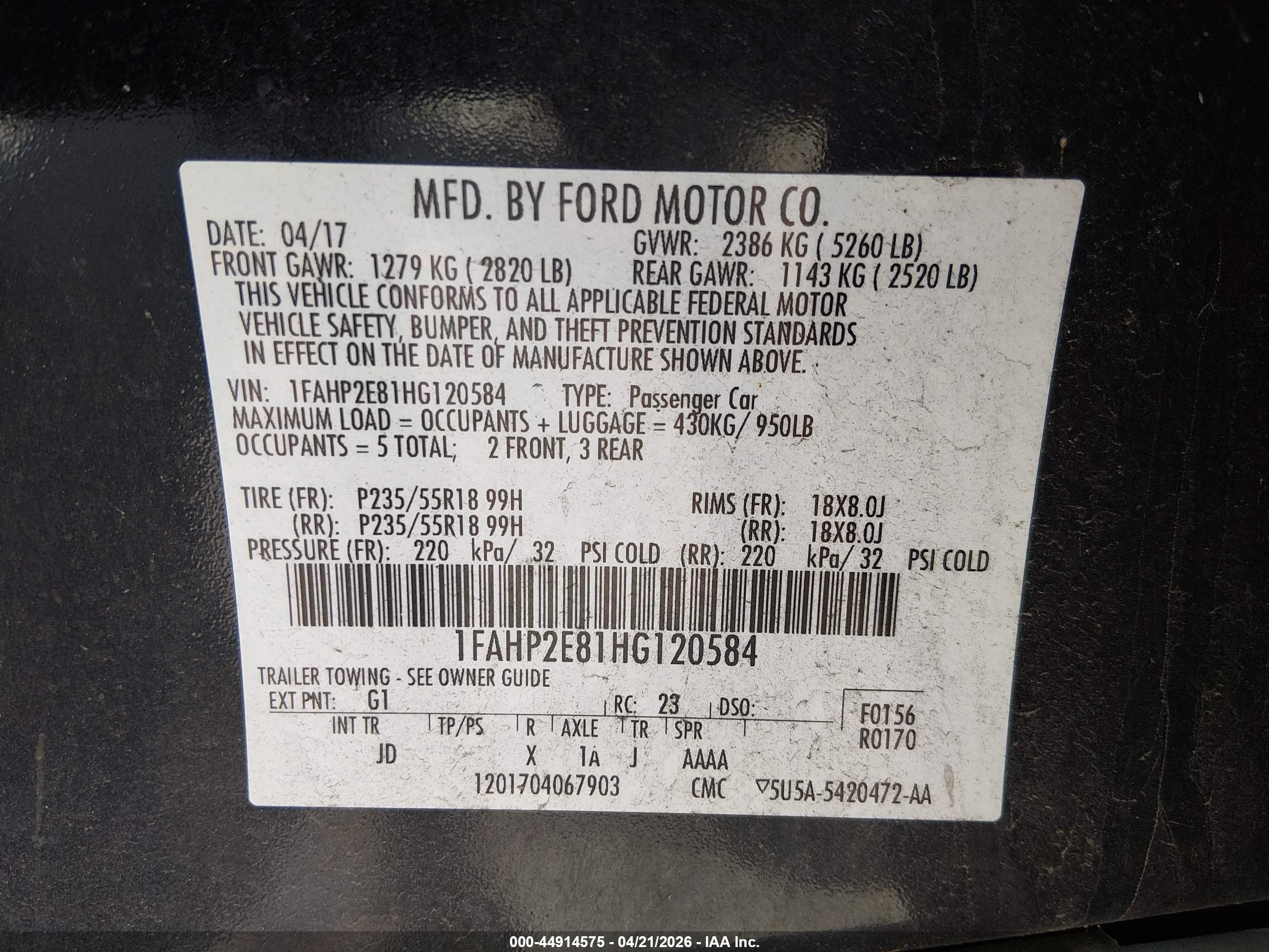 FORD TAURUS image 9