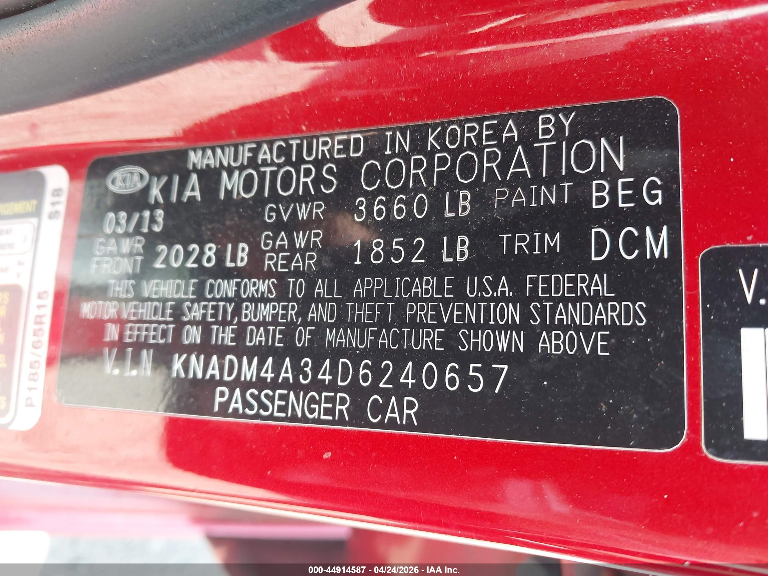 KIA RIO image 9