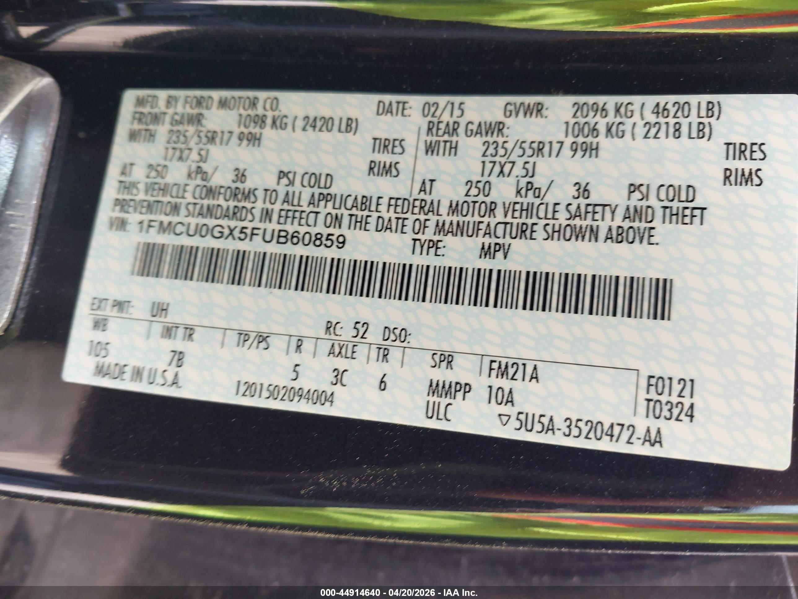 FORD ESCAPE image 9