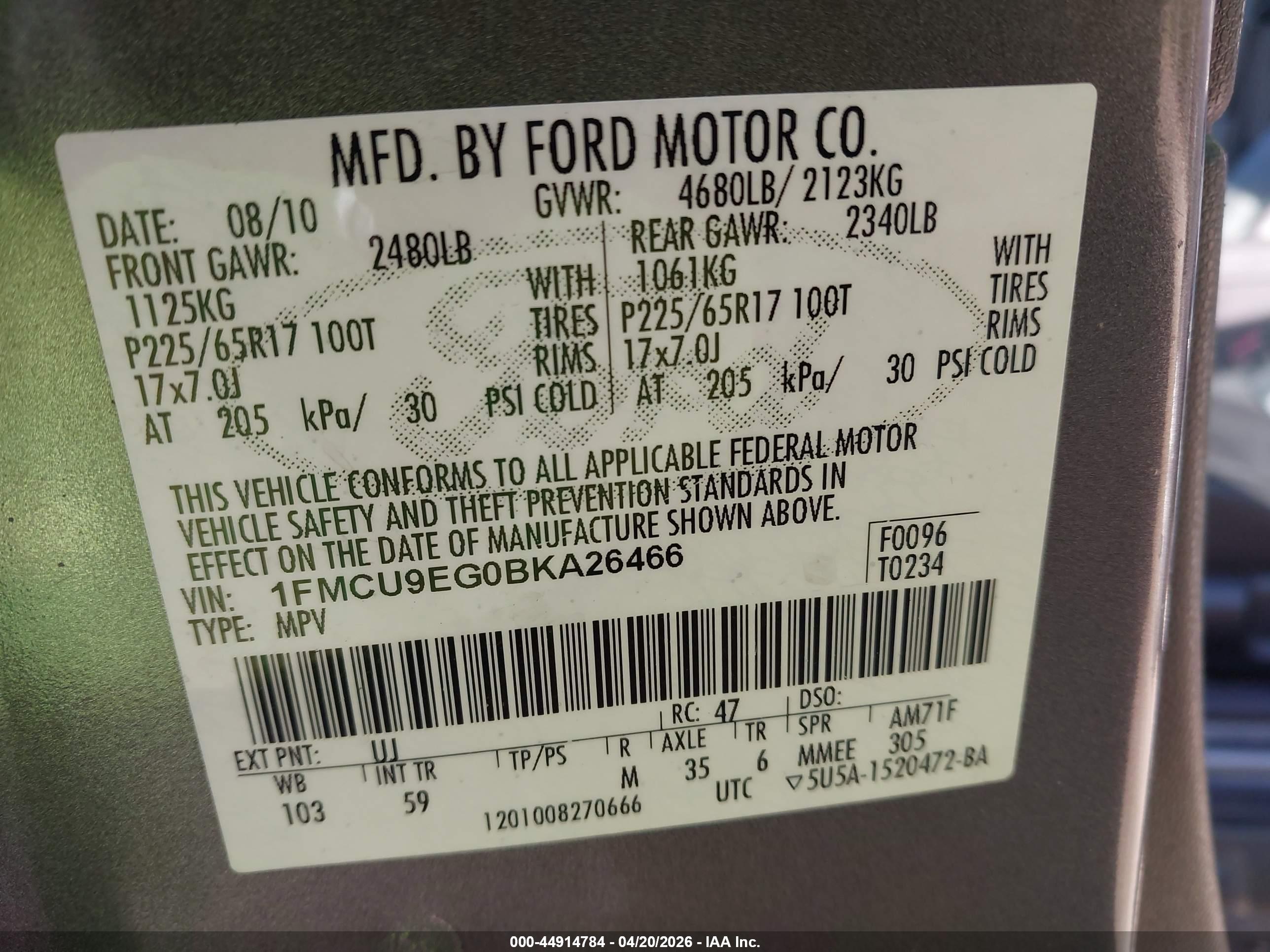 FORD ESCAPE image 9