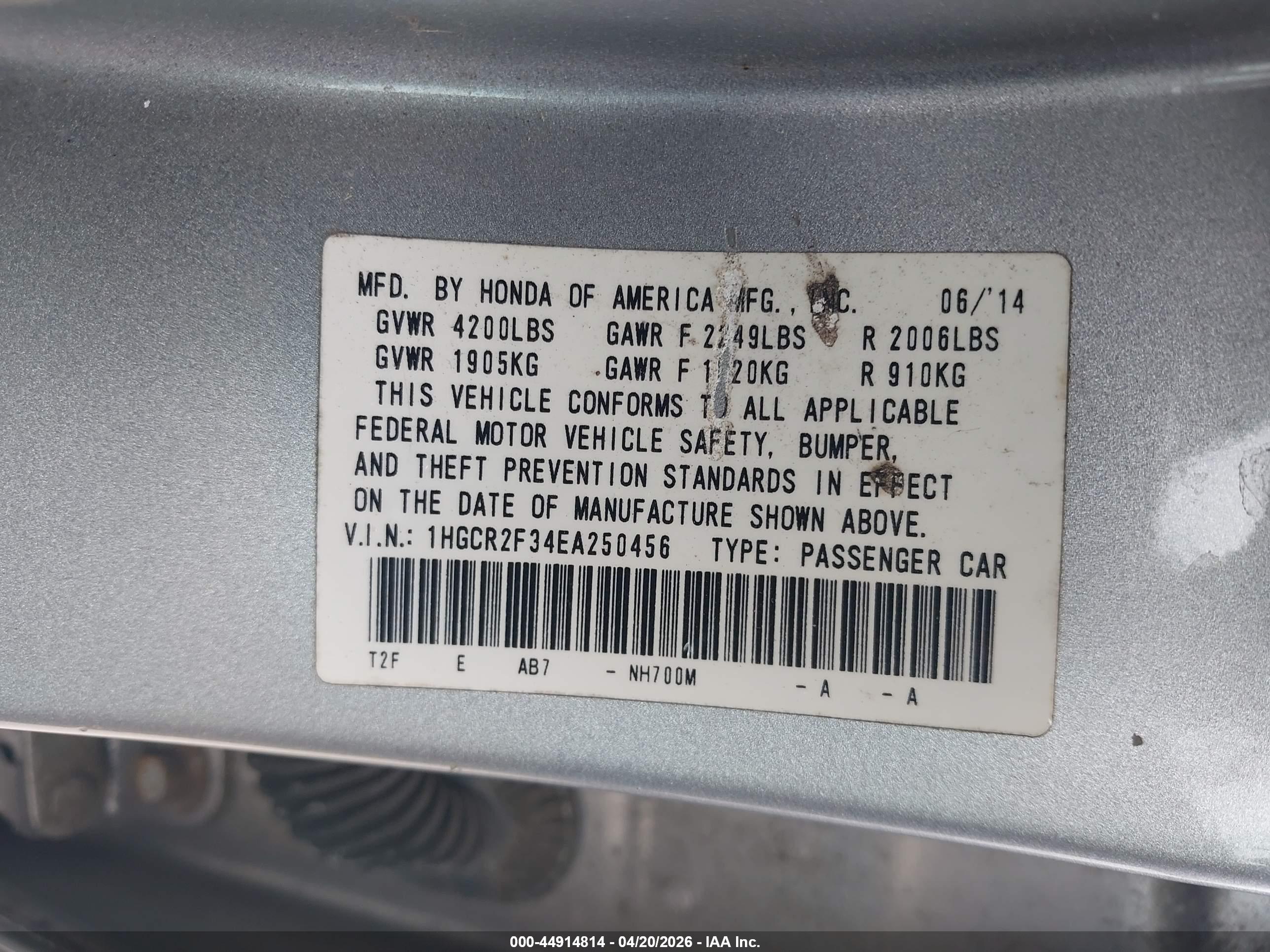 HONDA ACCORD image 9