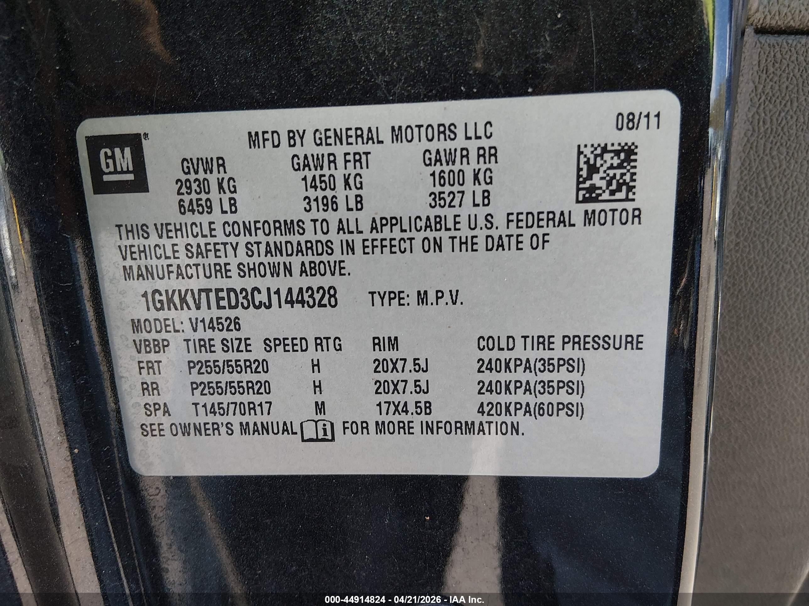 GMC ACADIA image 9