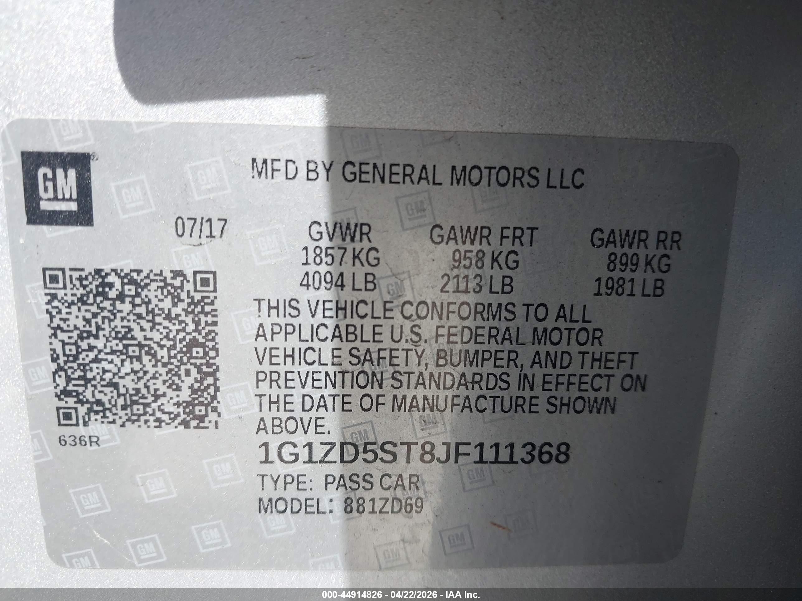 CHEVROLET MALIBU image 9