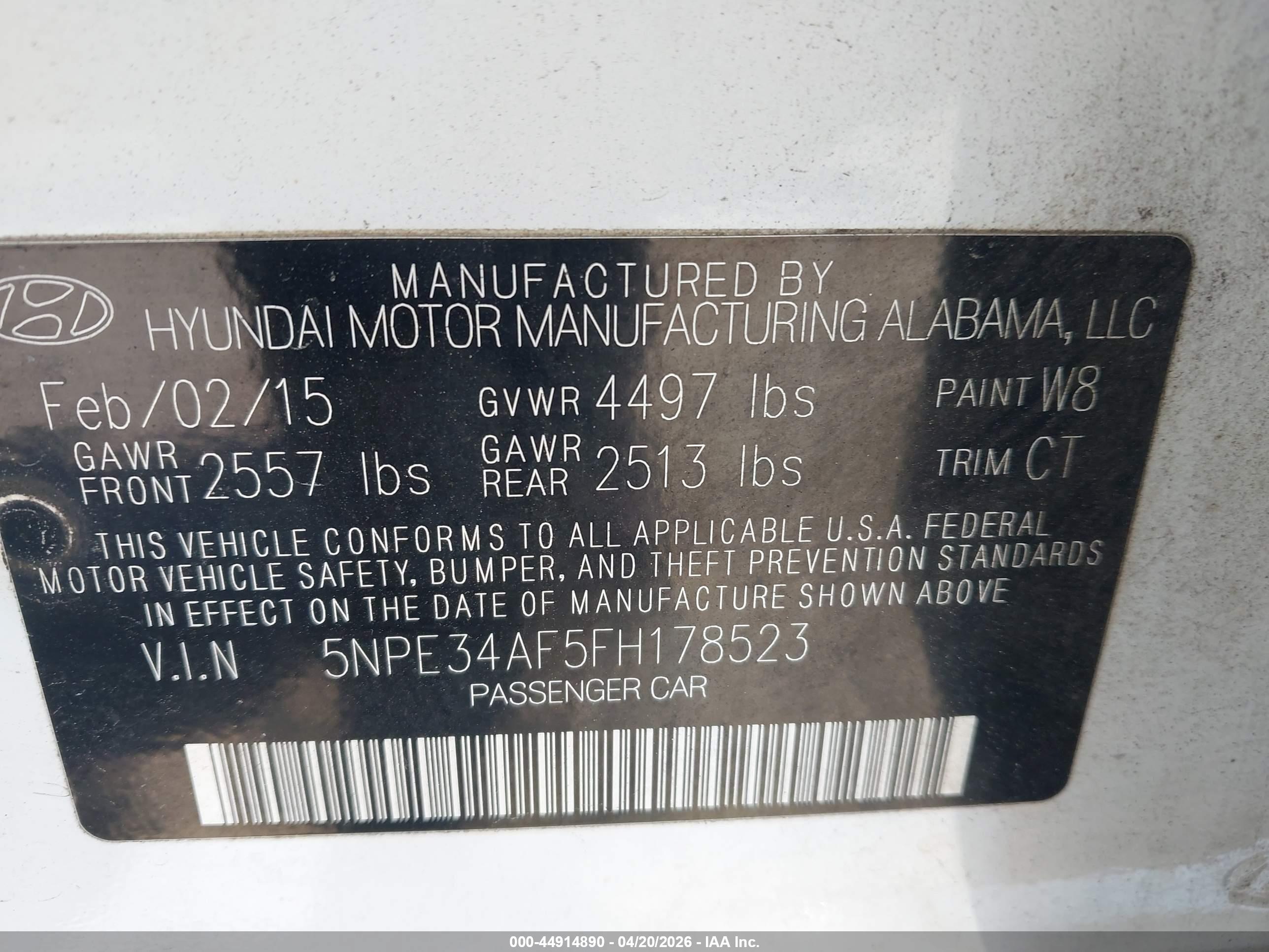 HYUNDAI SONATA image 9