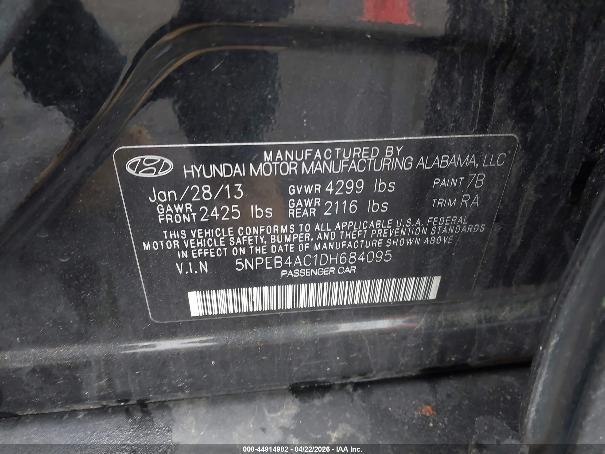 HYUNDAI SONATA image 9