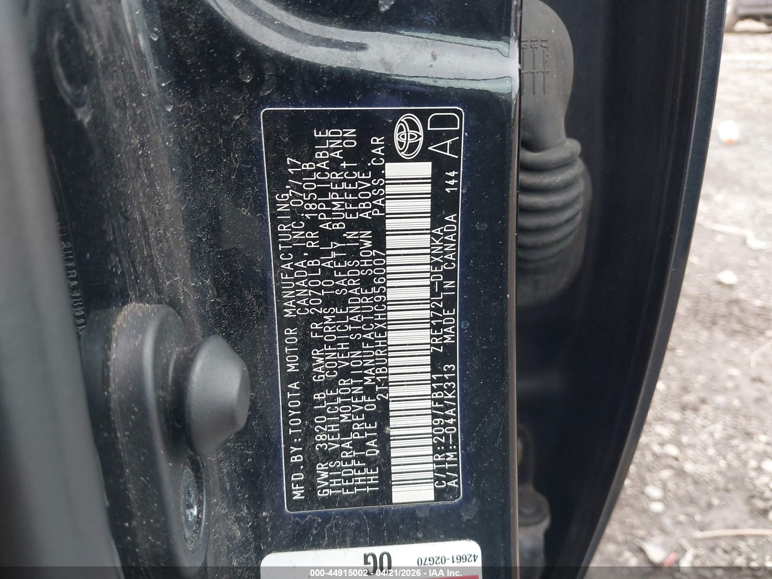 TOYOTA COROLLA image 9