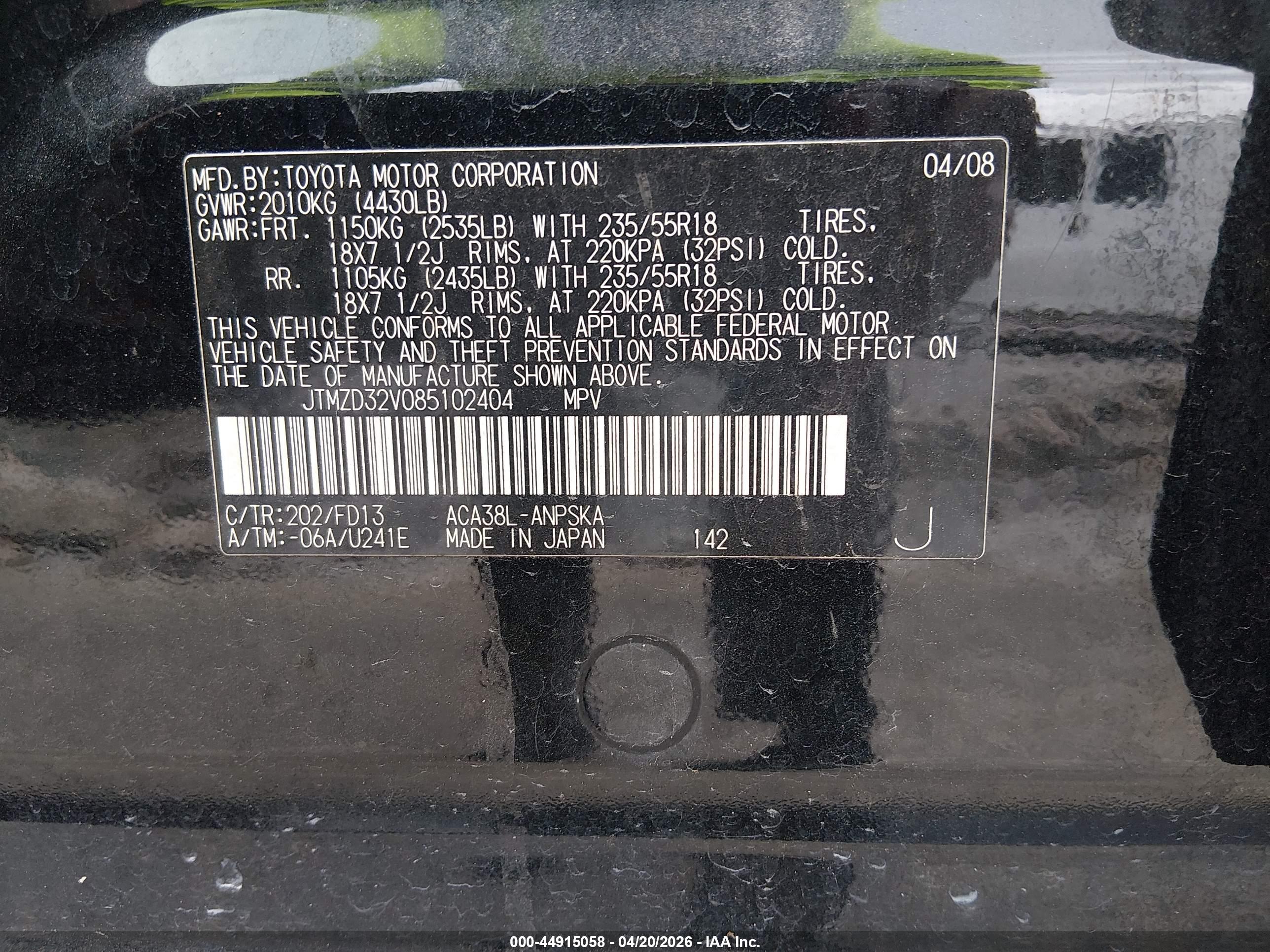 TOYOTA RAV4 image 9