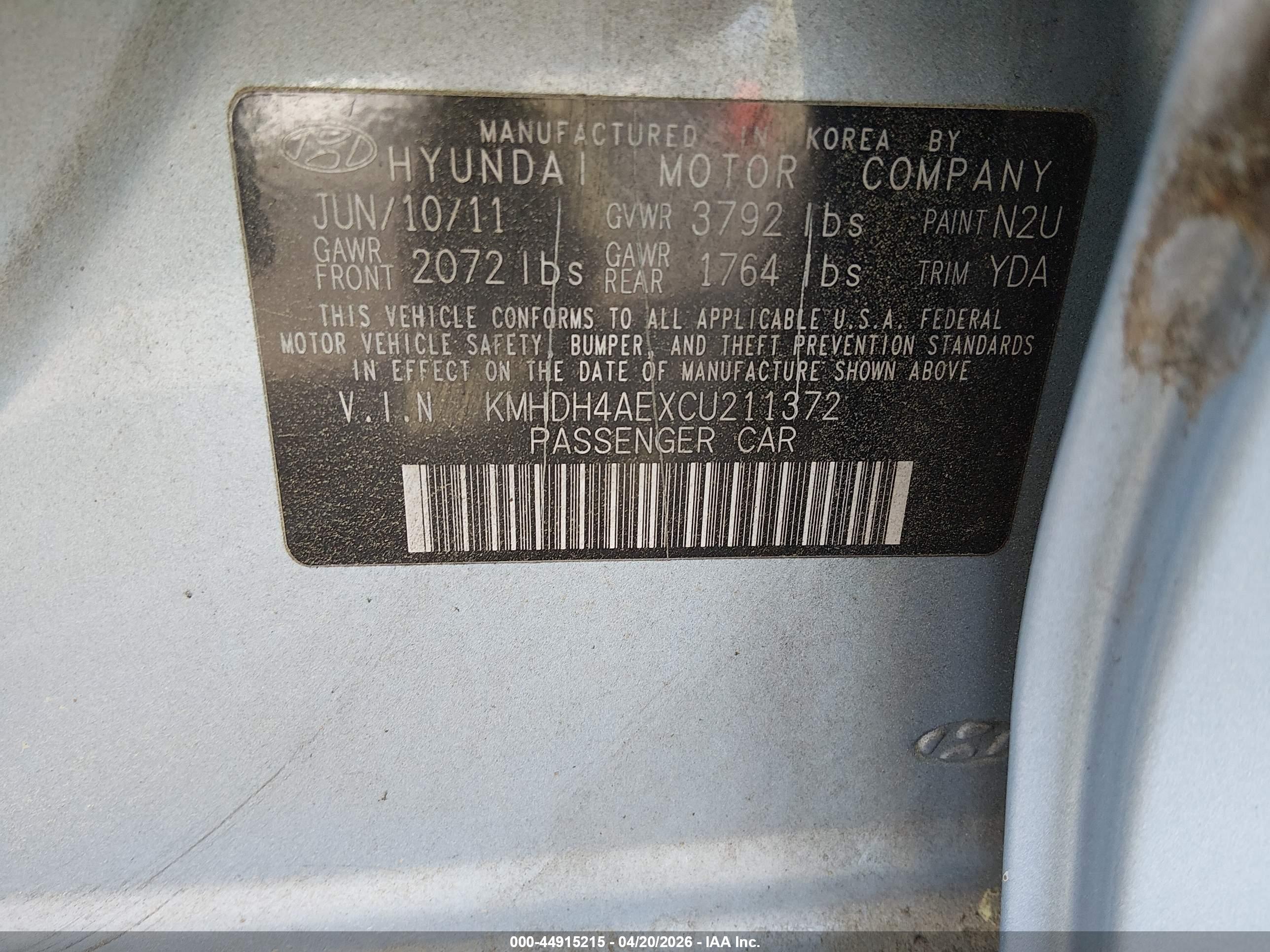 HYUNDAI ELANTRA image 9