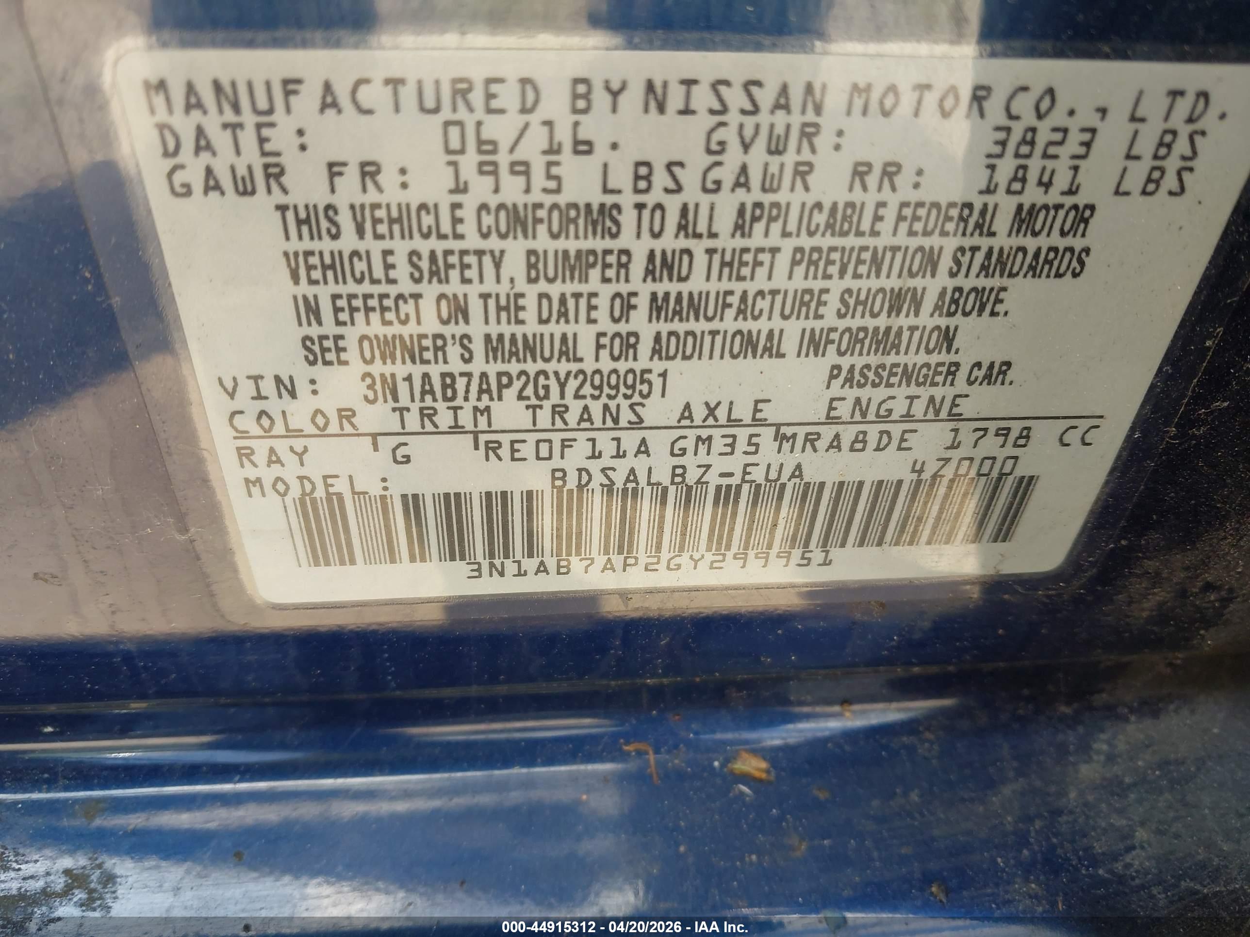 NISSAN SENTRA image 9