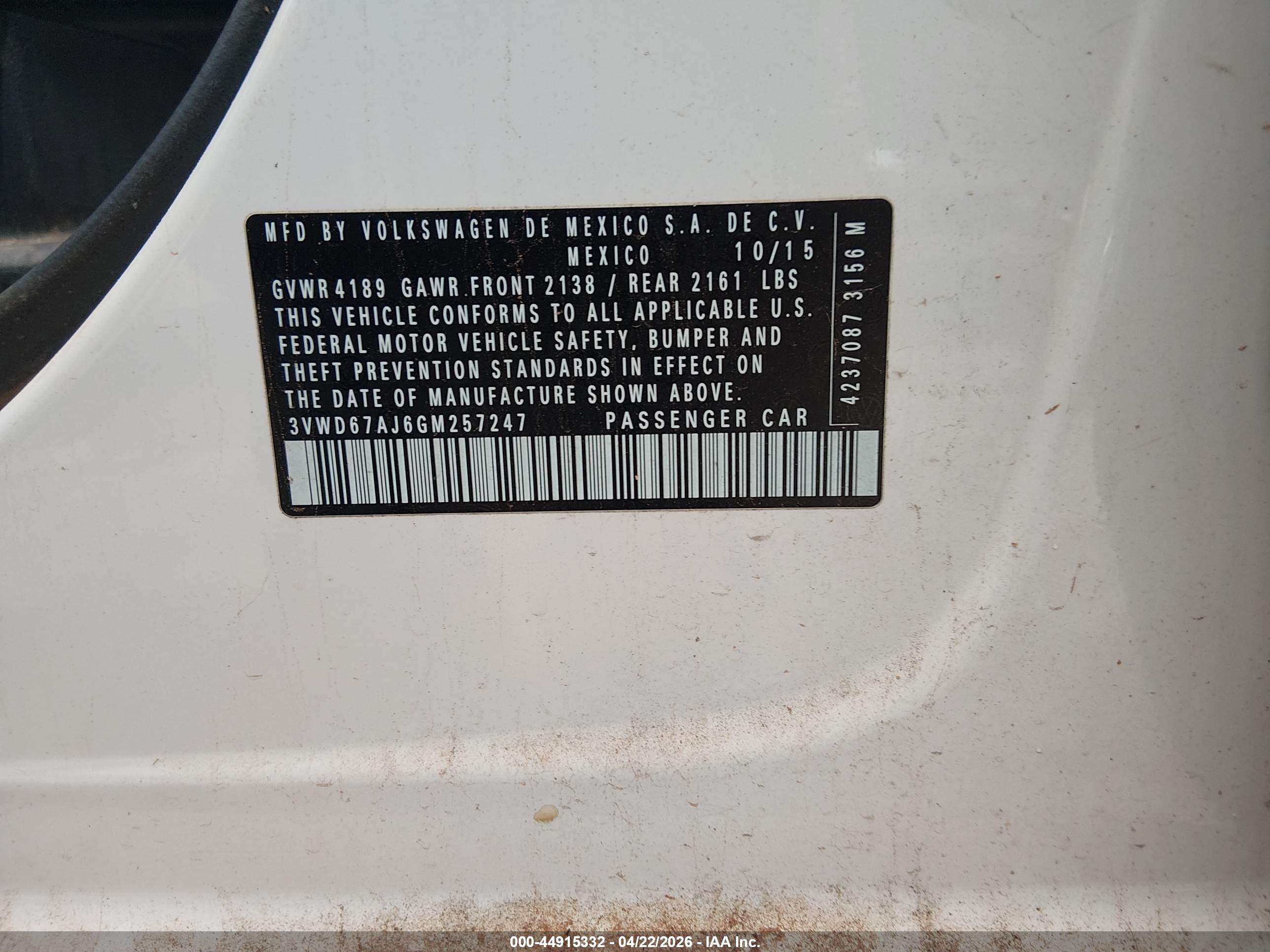 VOLKSWAGEN JETTA image 9