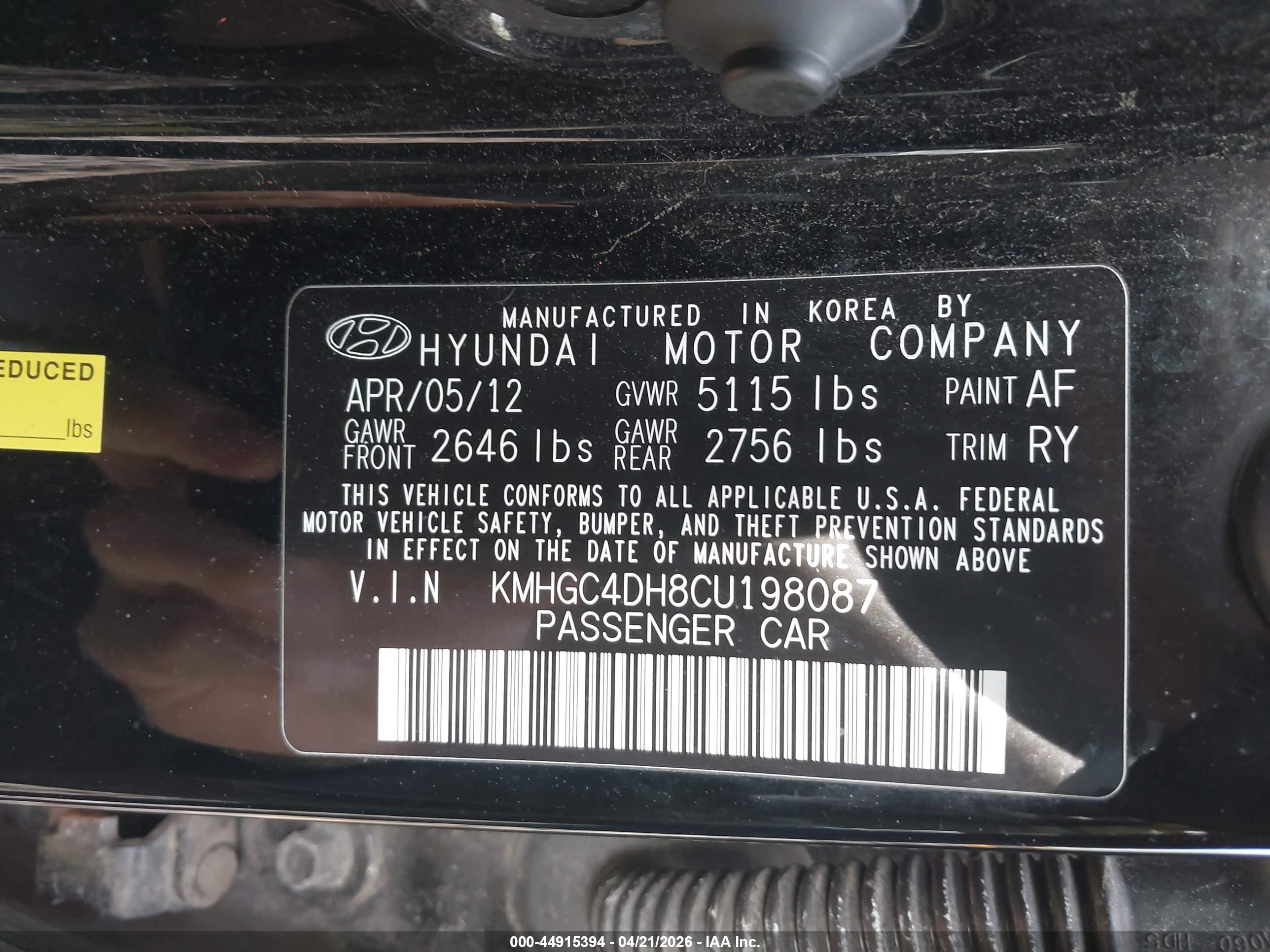 HYUNDAI GENESIS image 9