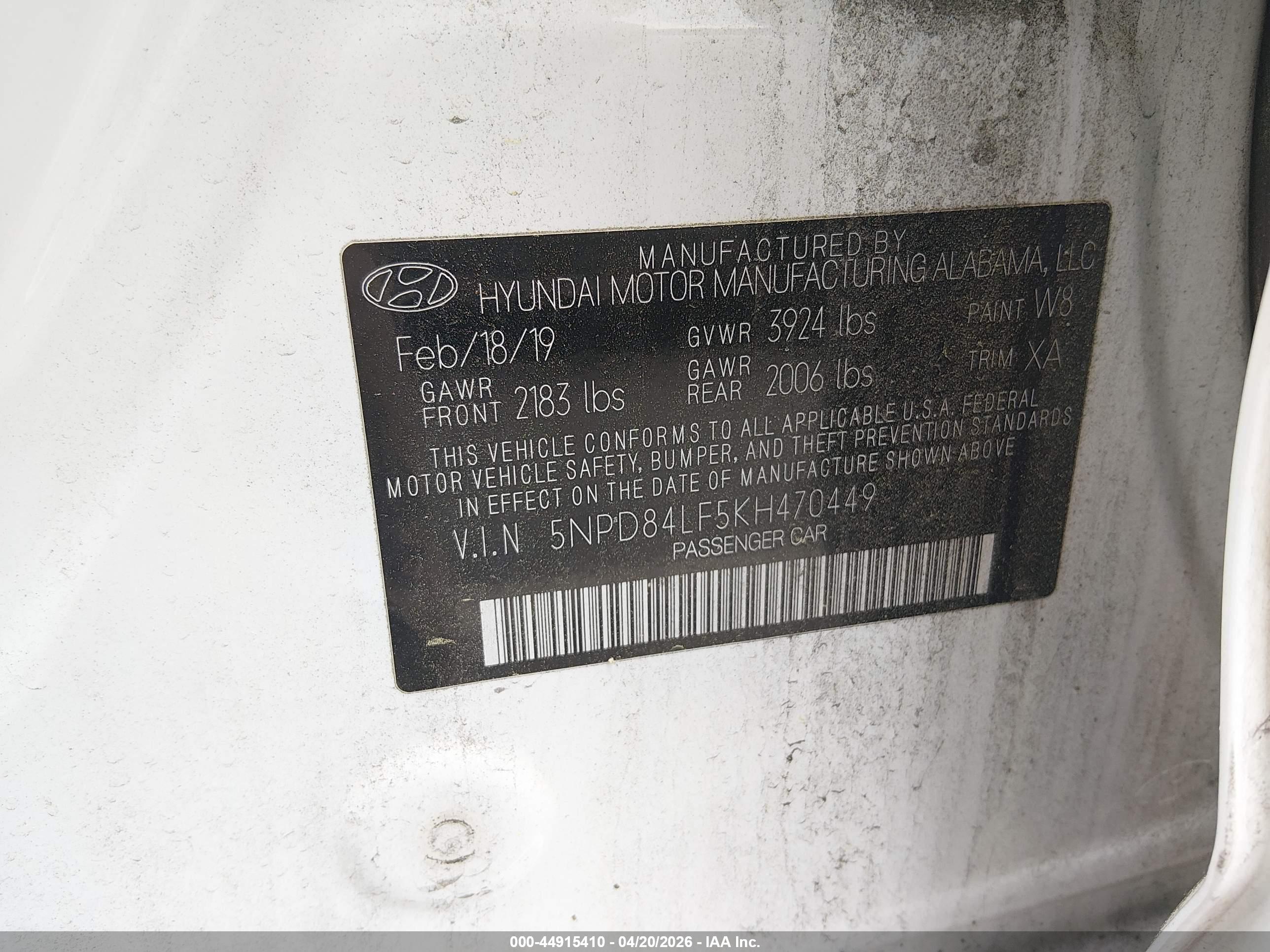 HYUNDAI ELANTRA image 9