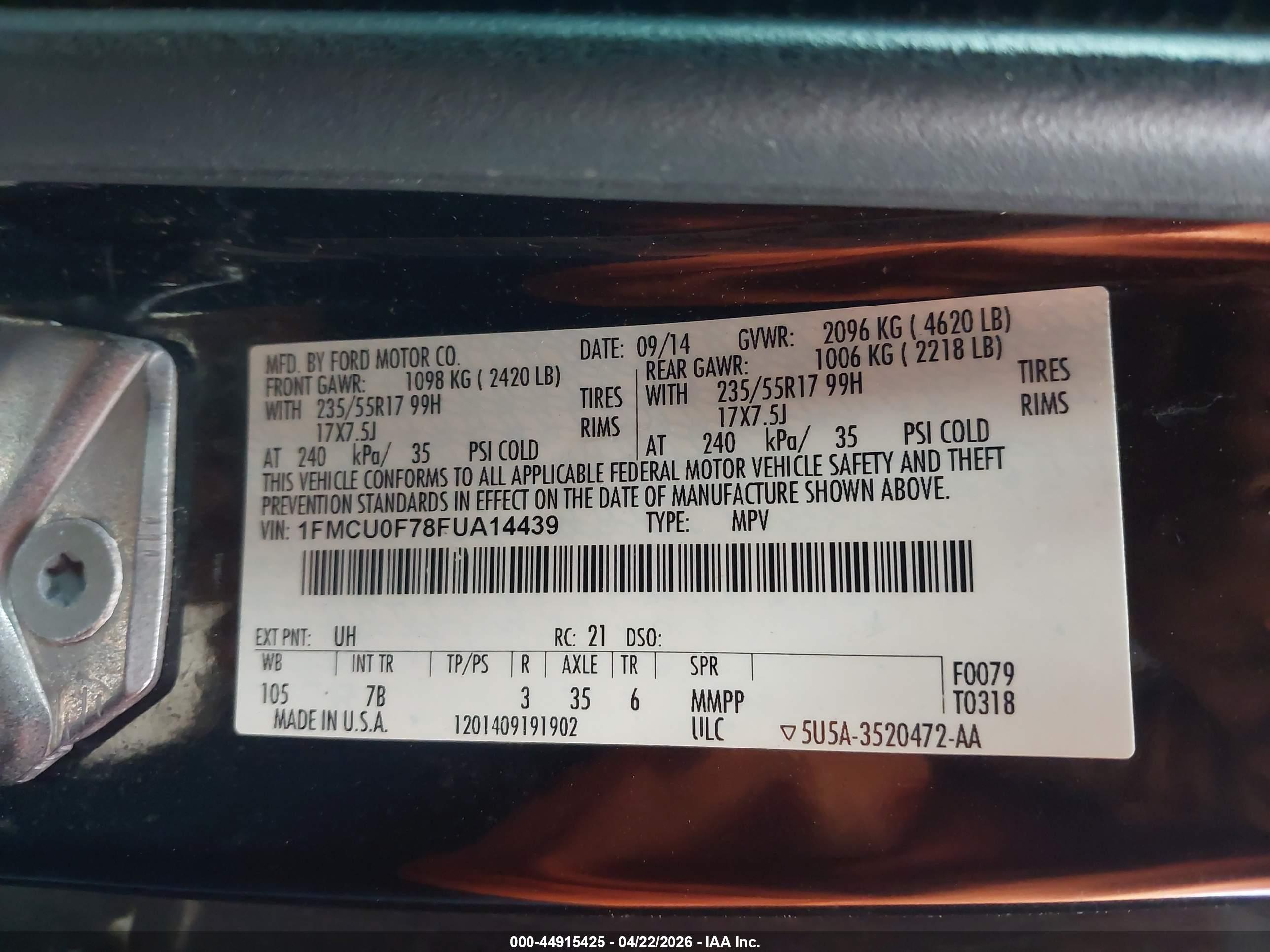 FORD ESCAPE image 9