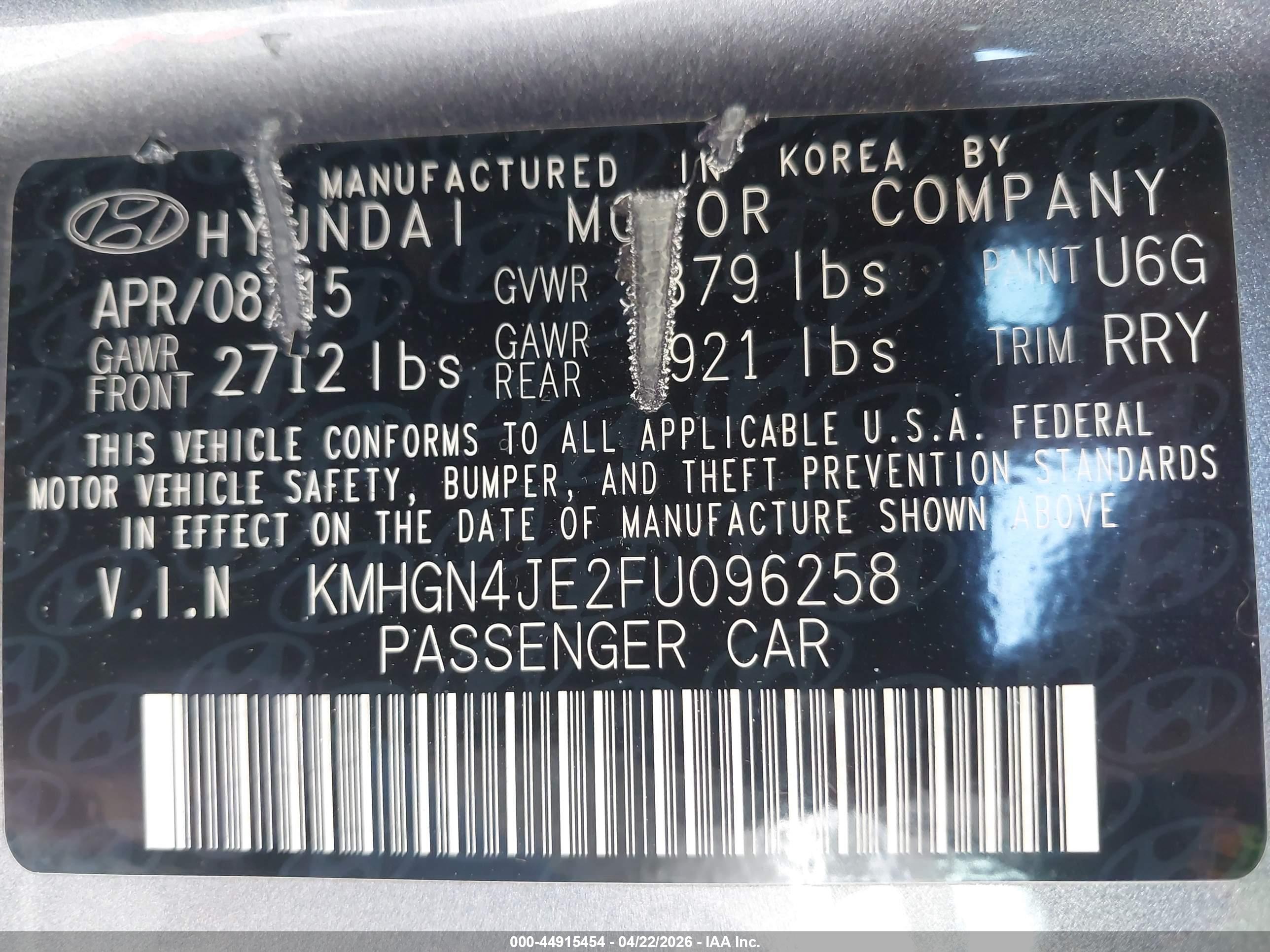 HYUNDAI GENESIS image 9