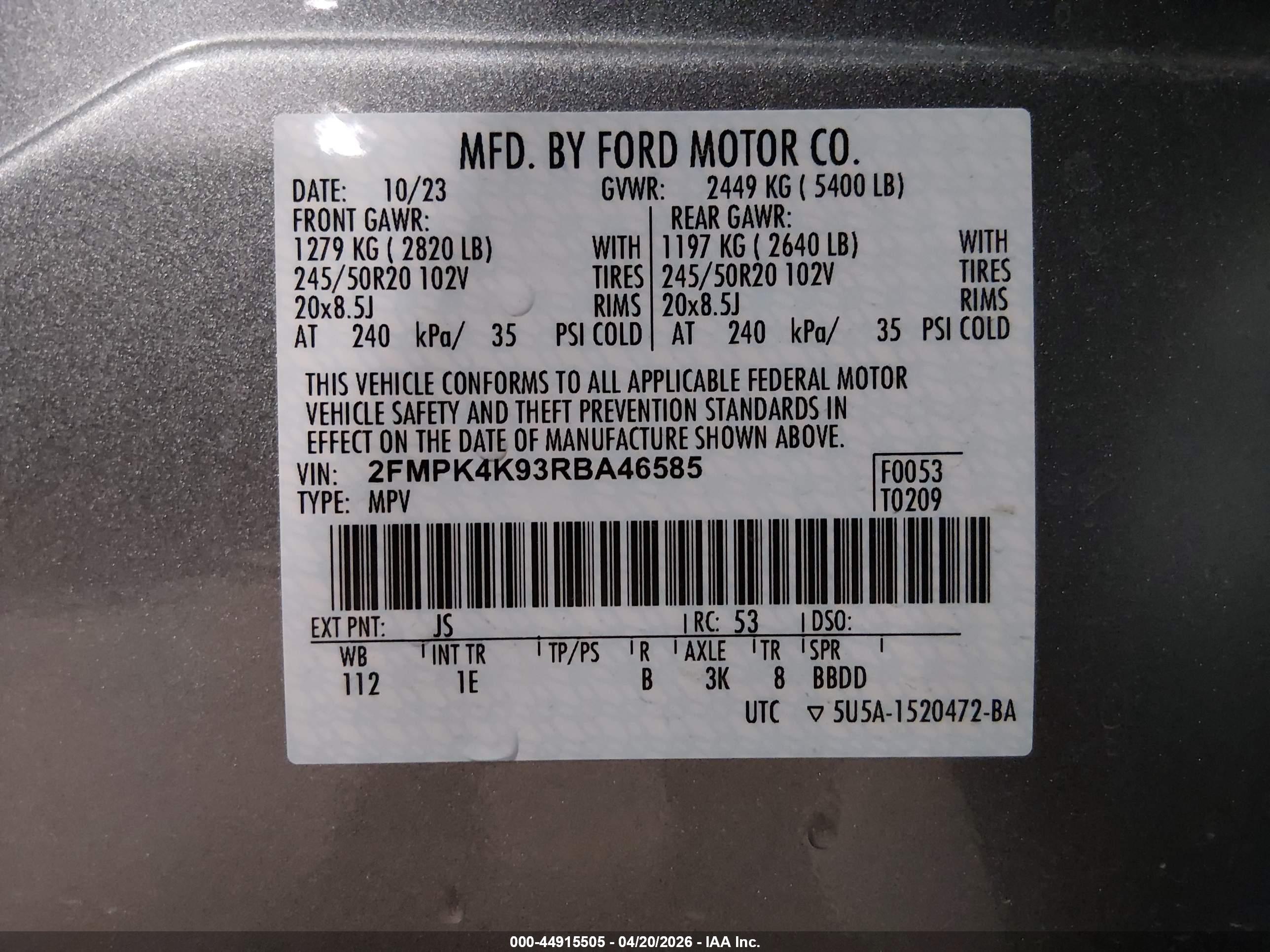 FORD EDGE image 9