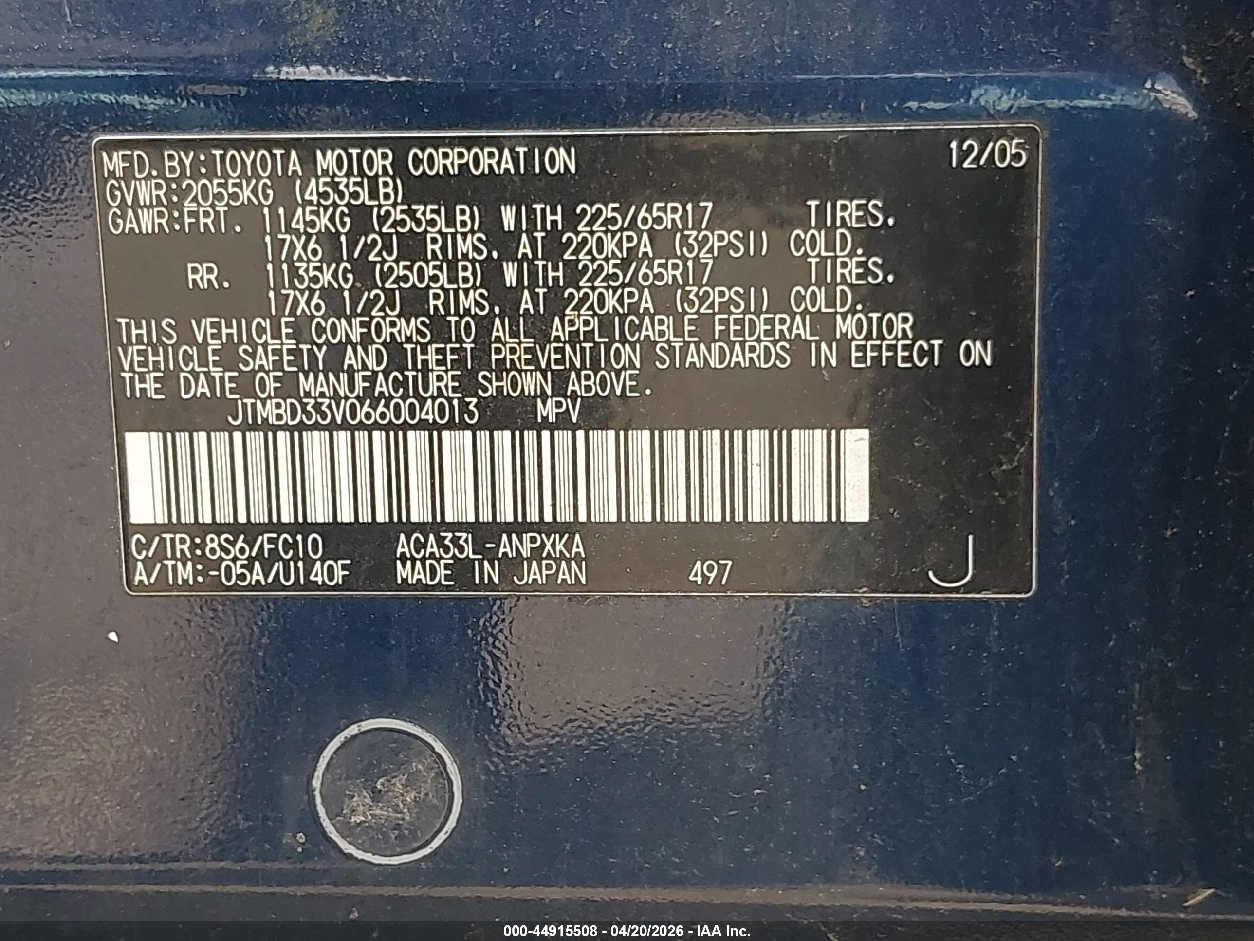 TOYOTA RAV4 image 9