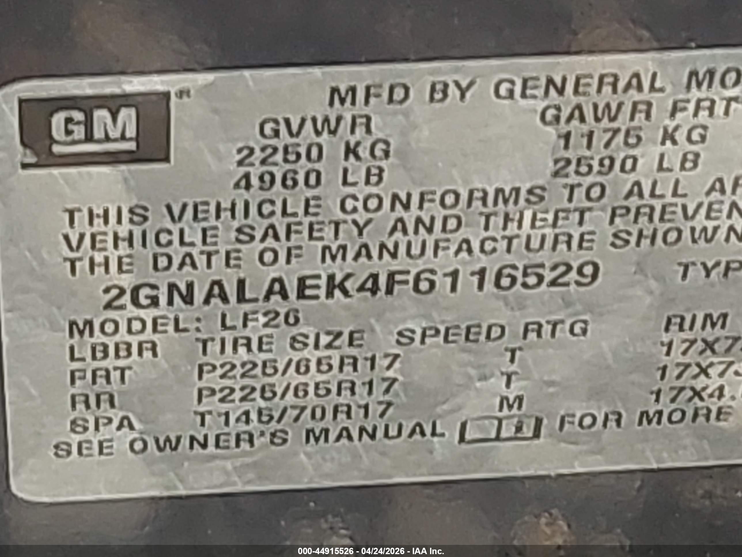 CHEVROLET EQUINOX image 9