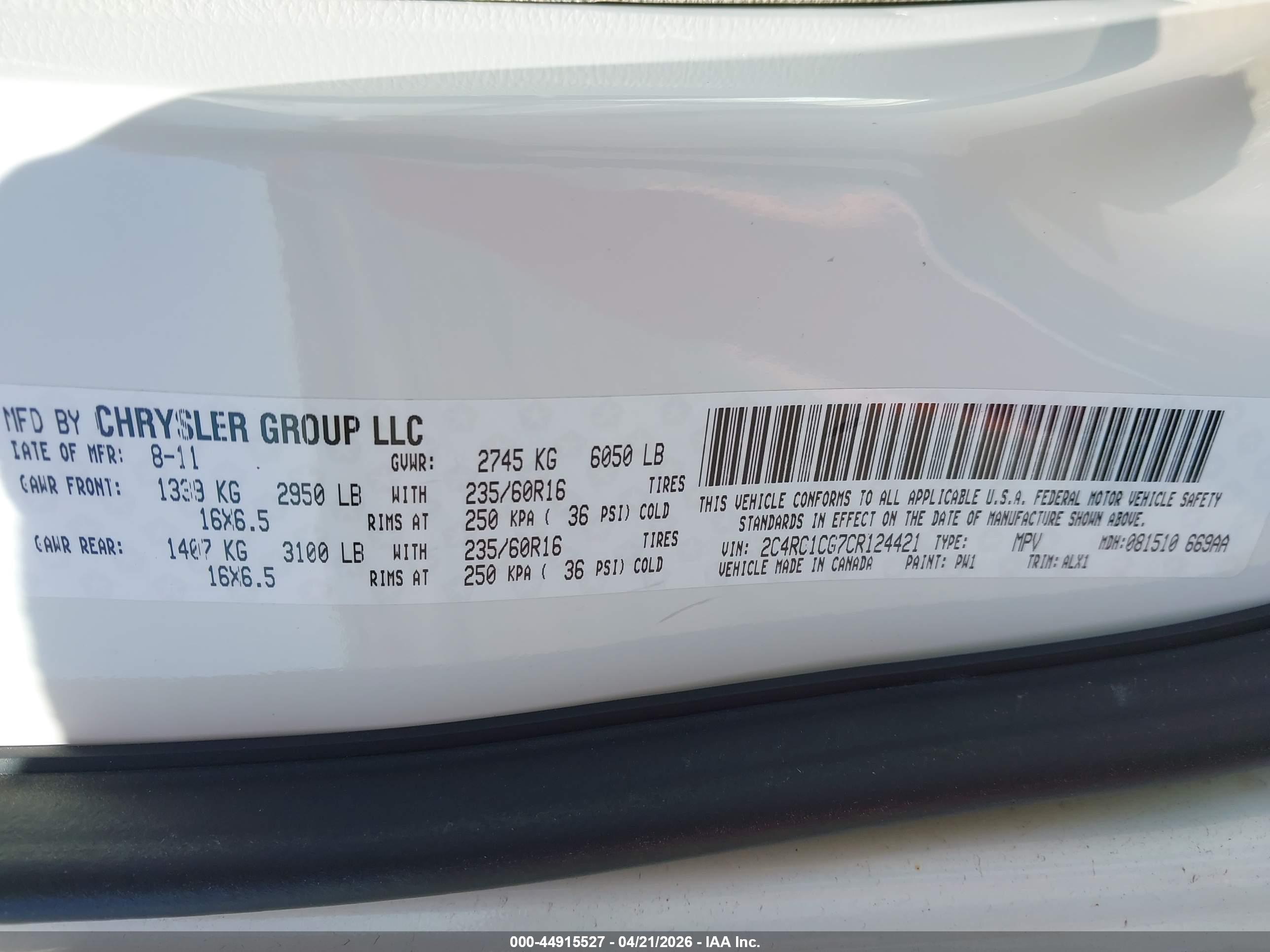 CHRYSLER TOWN image 9
