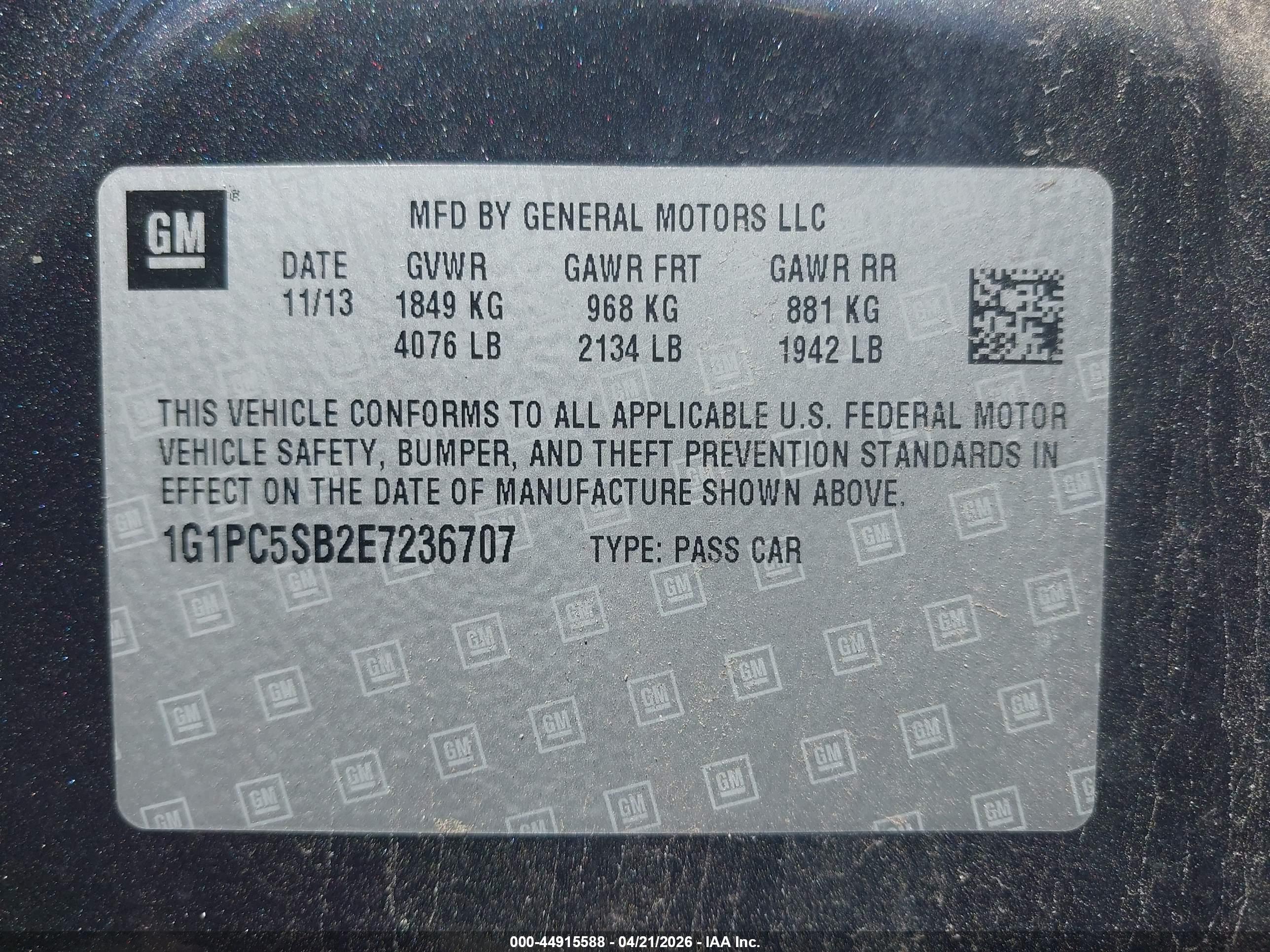 CHEVROLET CRUZE image 9