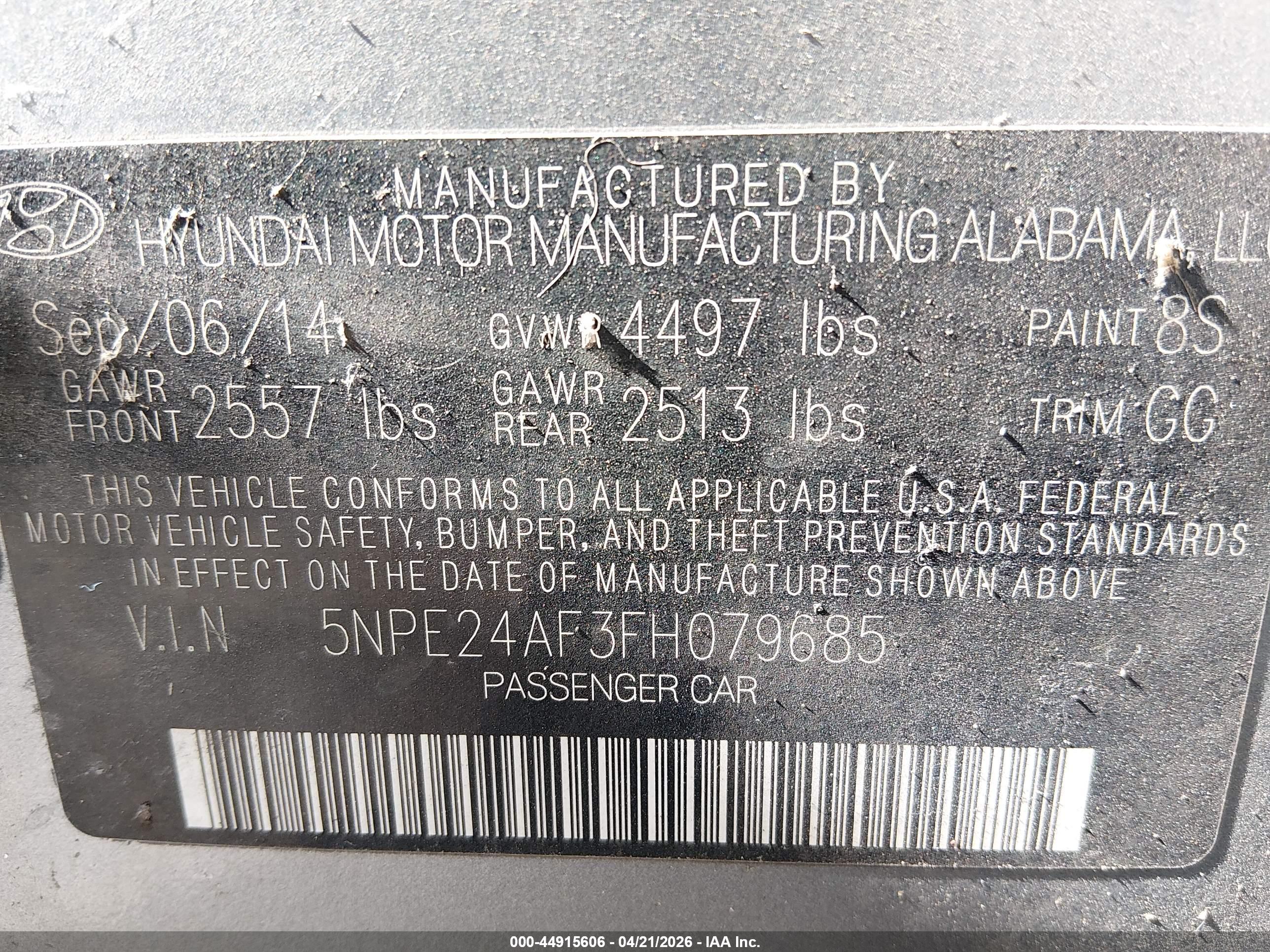 HYUNDAI SONATA image 9
