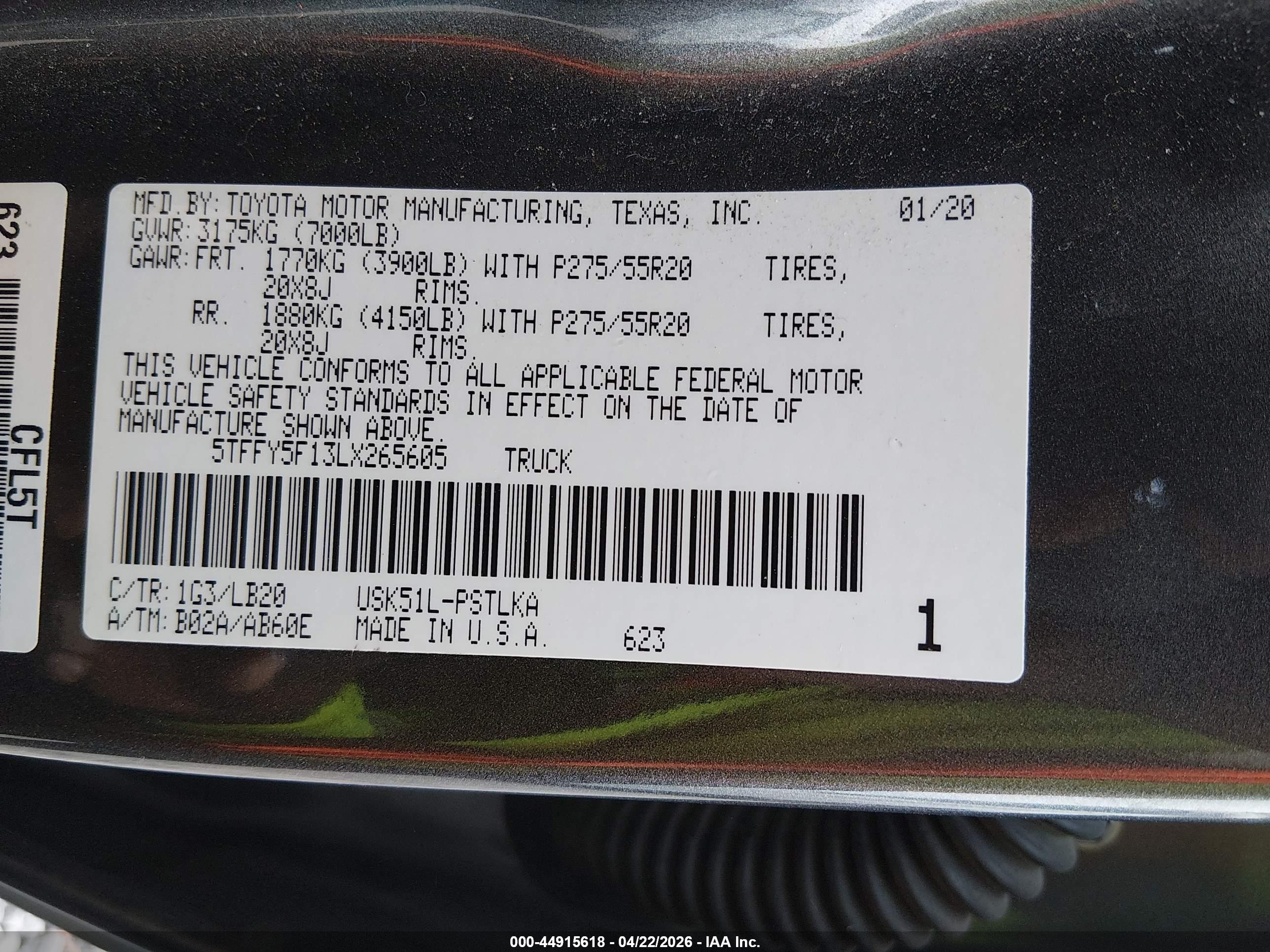 TOYOTA TUNDRA image 9