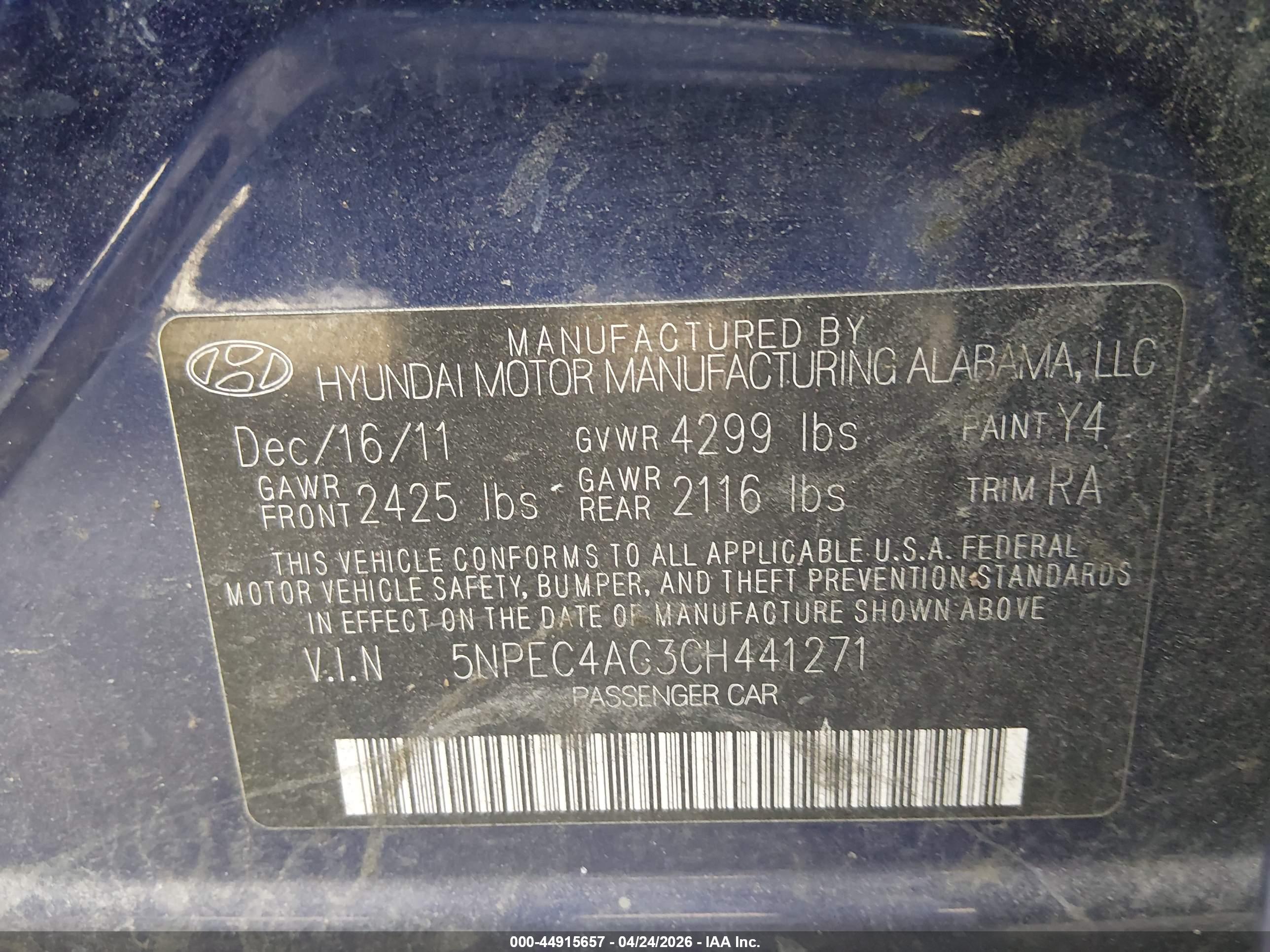 HYUNDAI SONATA image 9