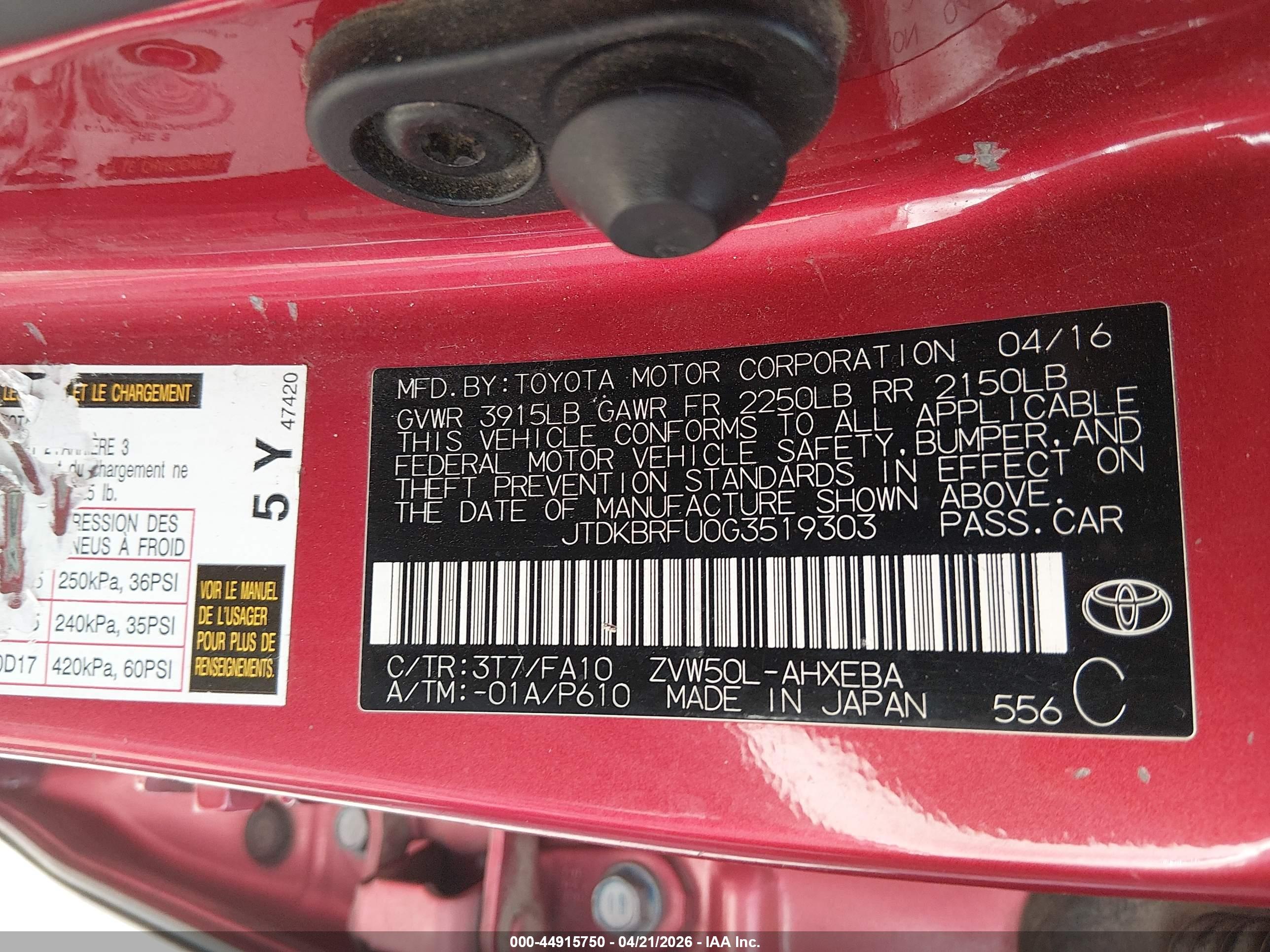 TOYOTA PRIUS image 9
