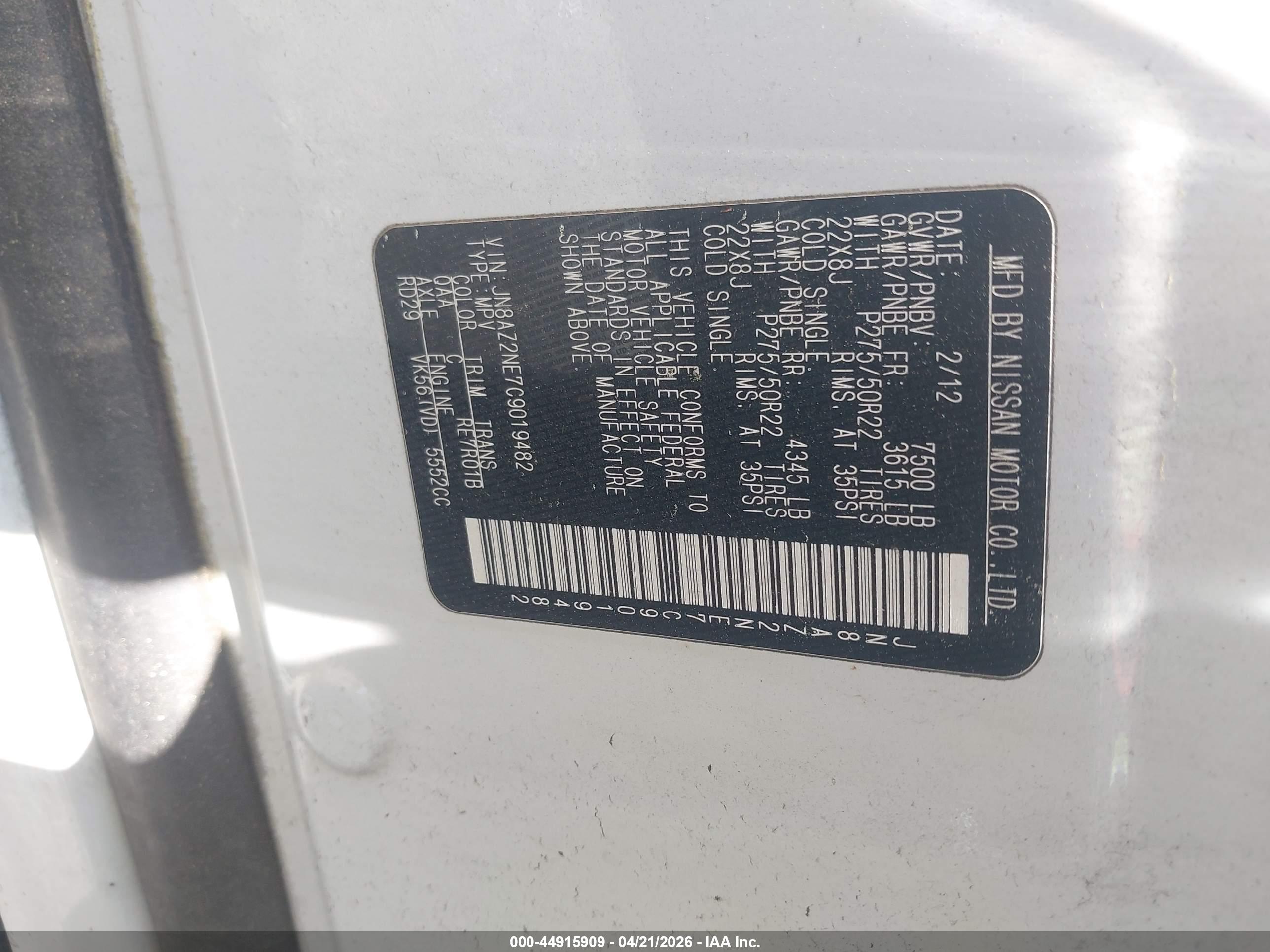 INFINITI QX56 image 9