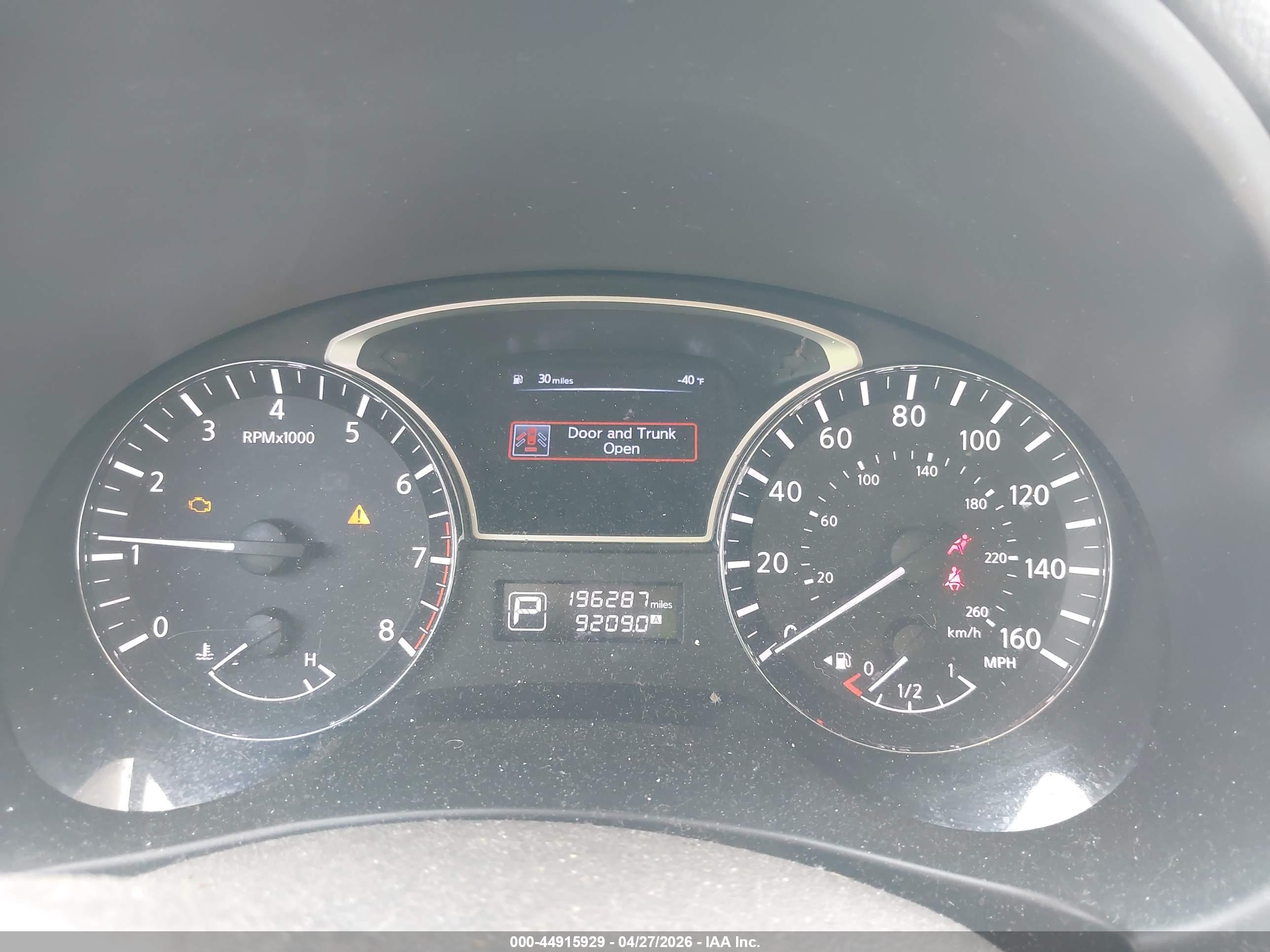 NISSAN ALTIMA image 7