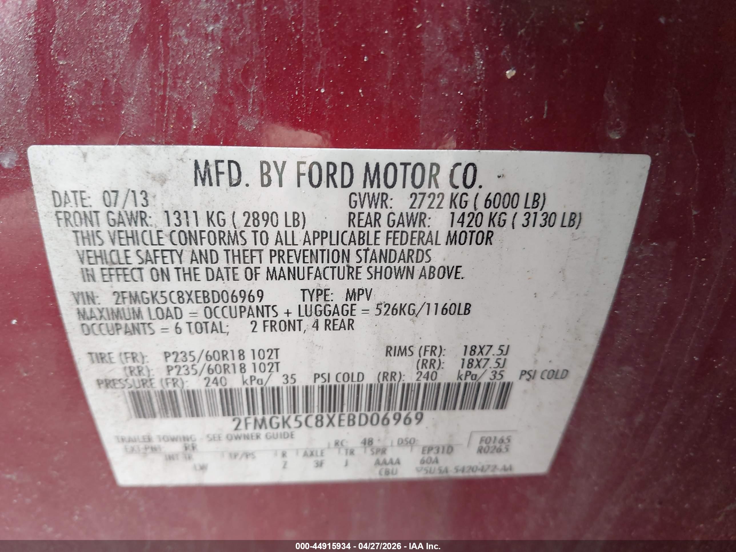 FORD FLEX image 9