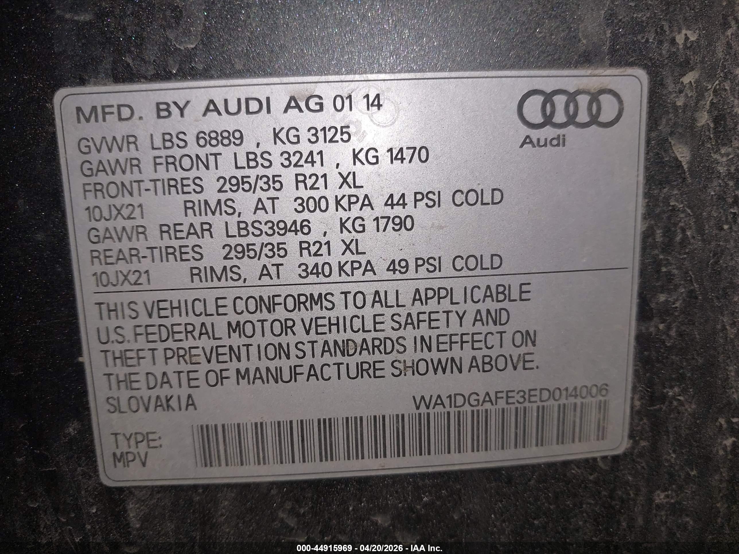 AUDI Q7 image 9