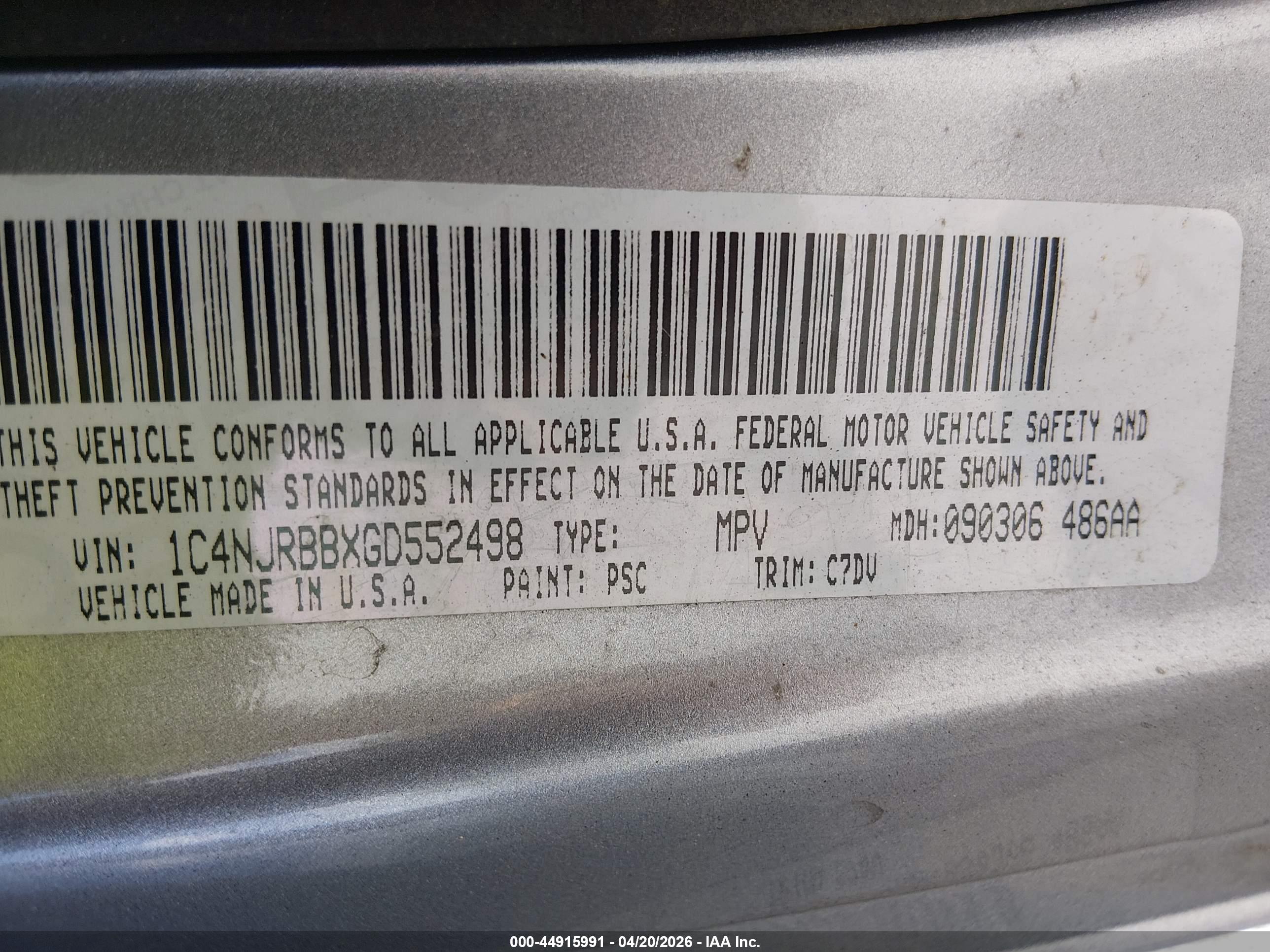 JEEP PATRIOT image 9