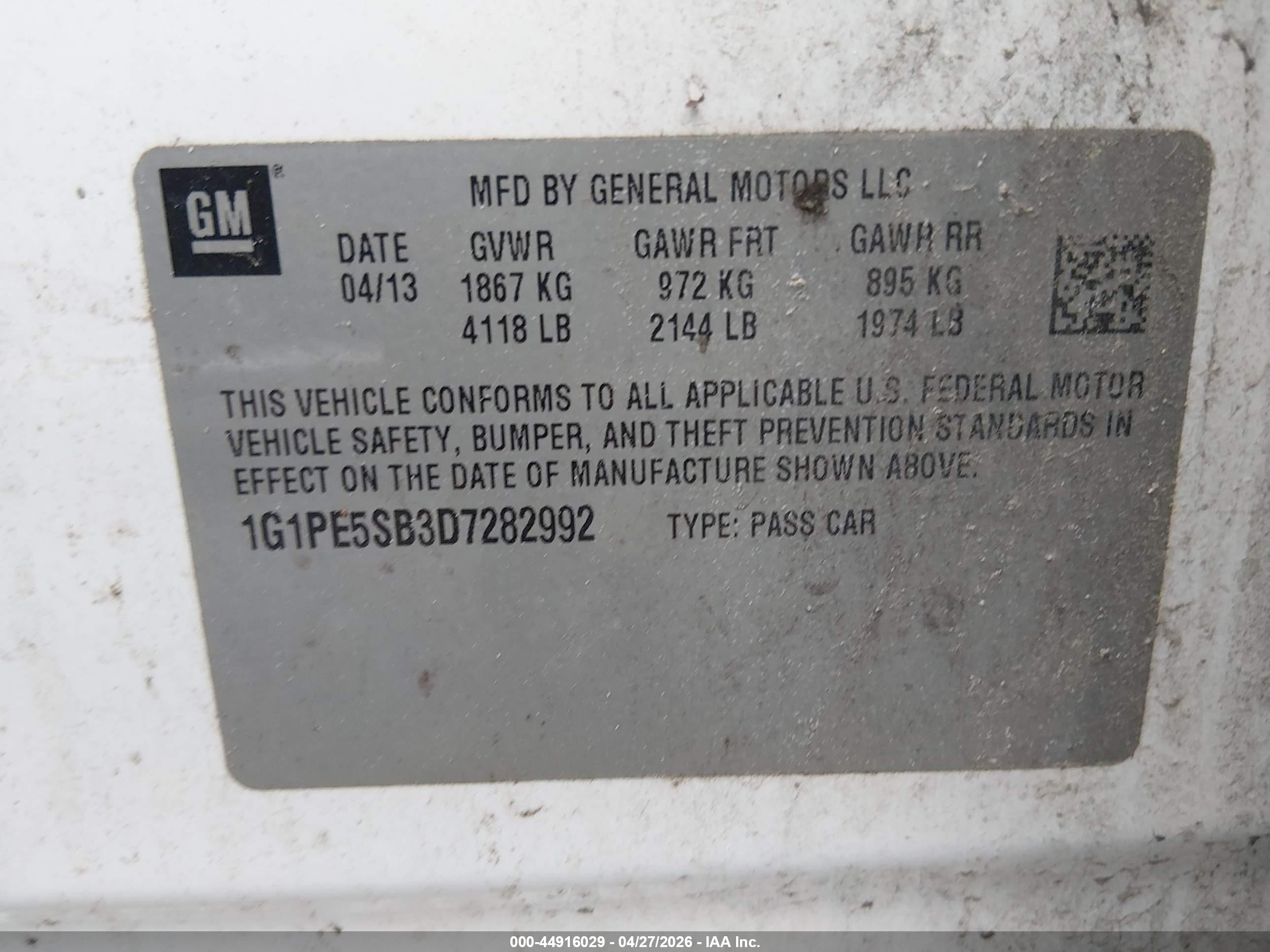 CHEVROLET CRUZE image 9