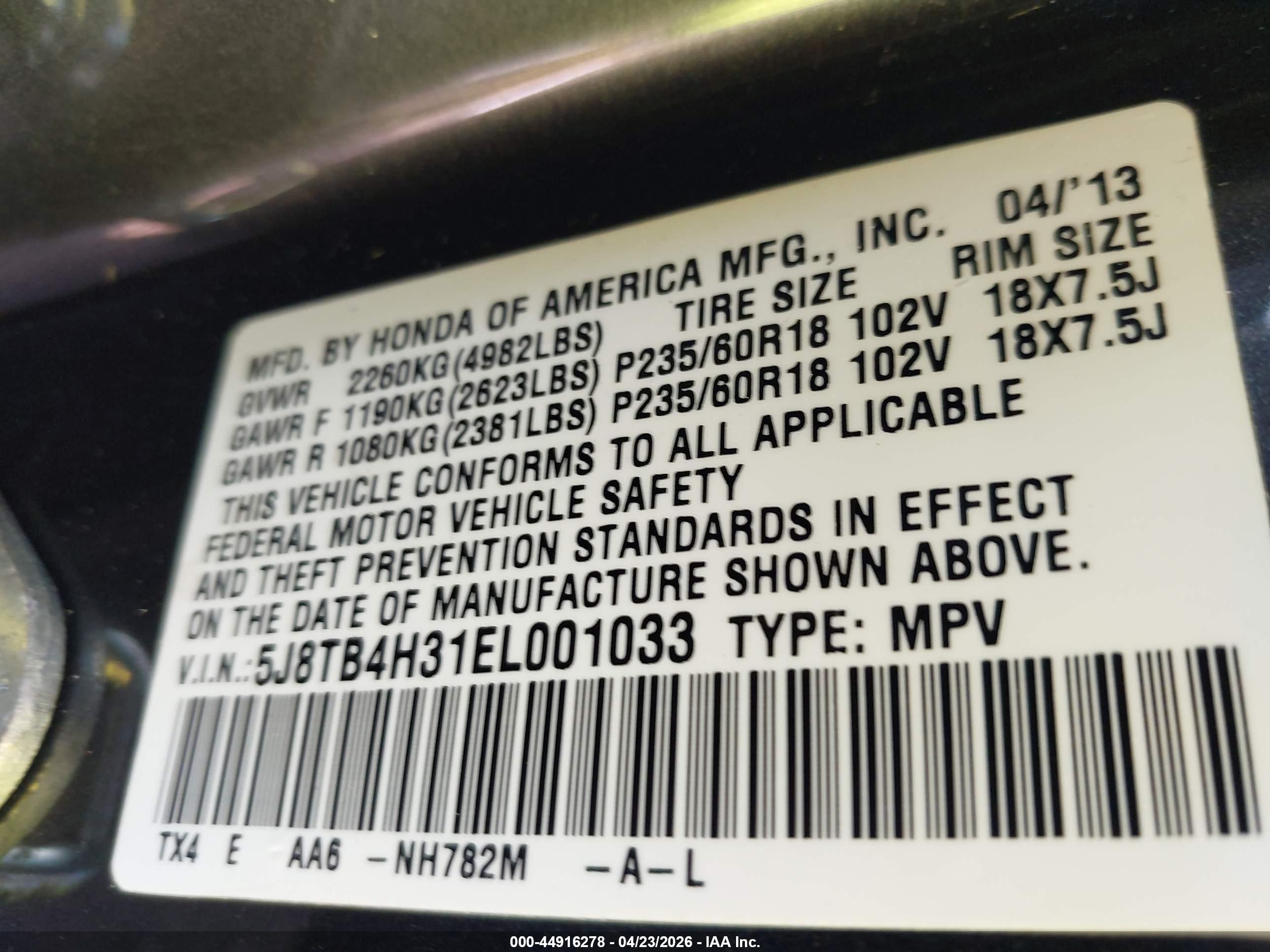 ACURA RDX image 9