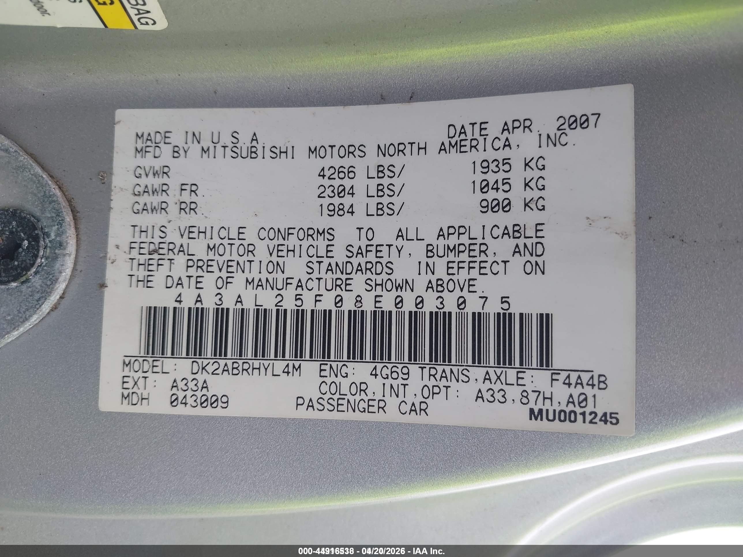 MITSUBISHI ECLIPSE image 9