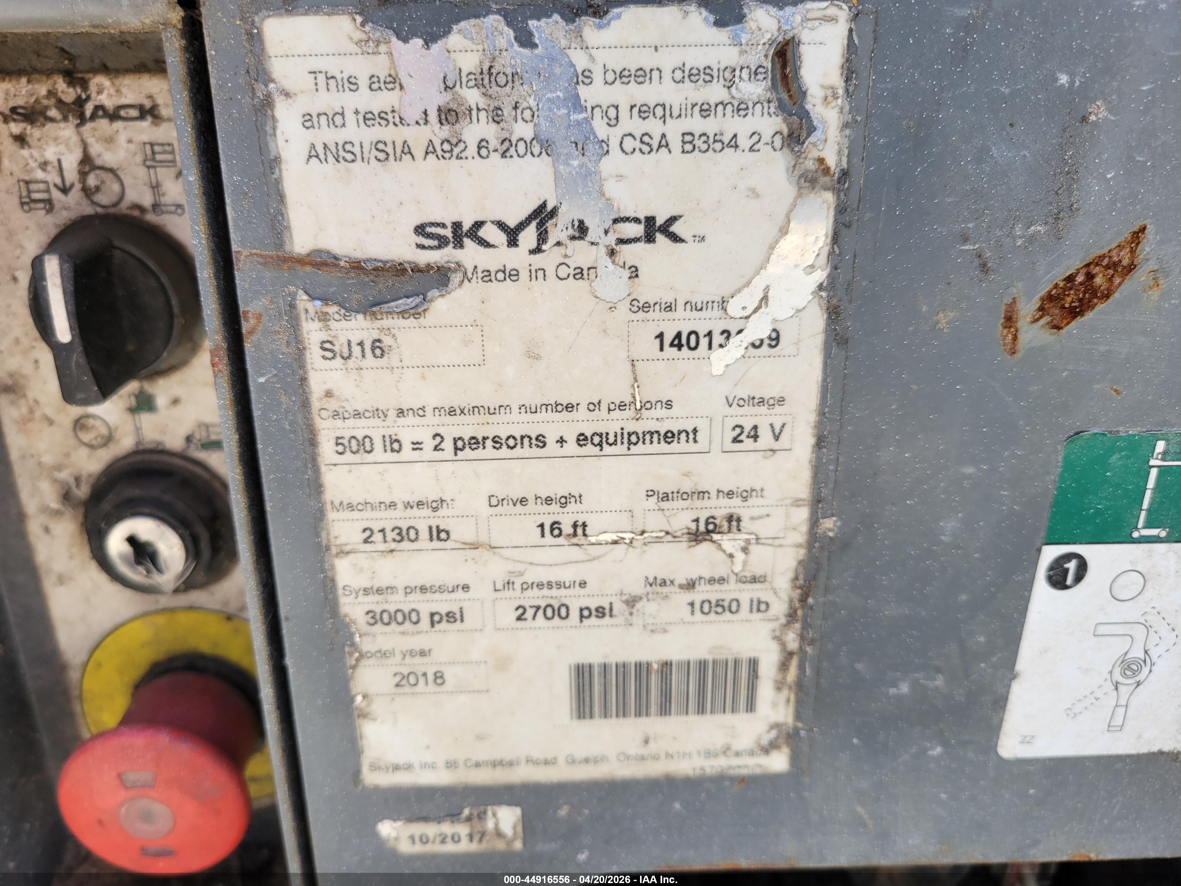 SKYJACK SJ6 image 5