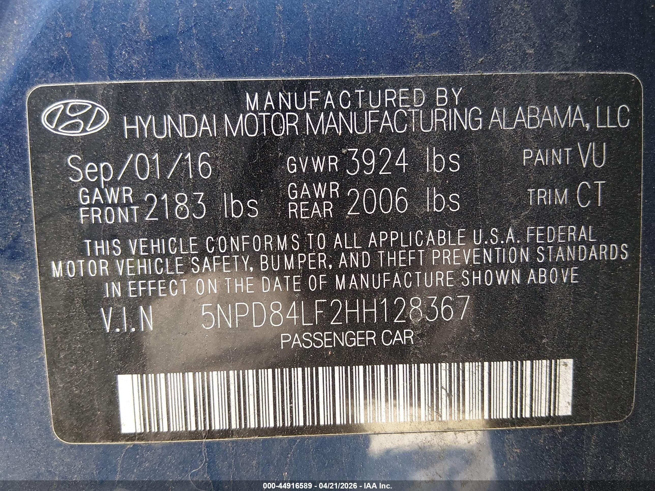 HYUNDAI ELANTRA image 9