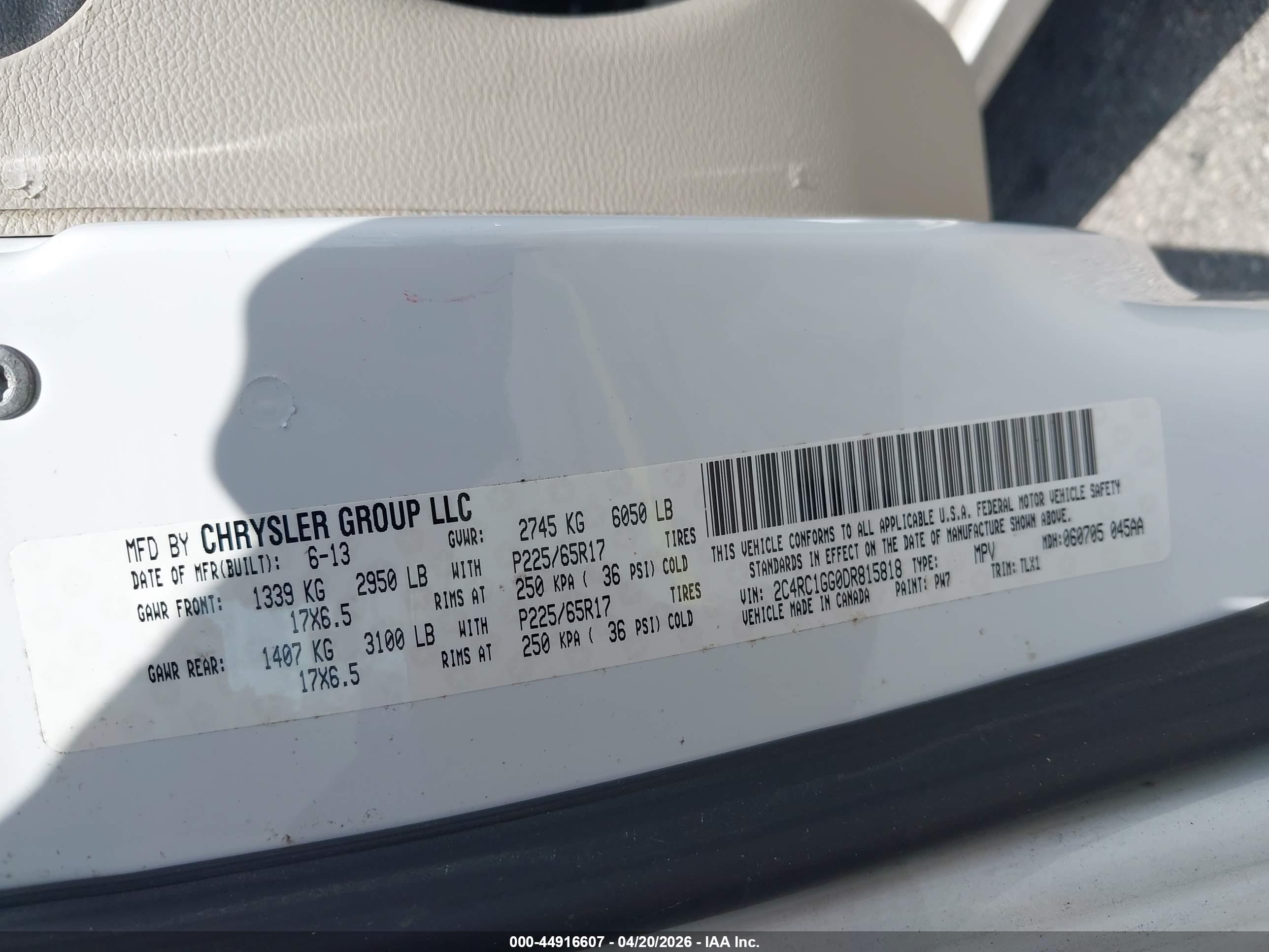 CHRYSLER TOWN image 9