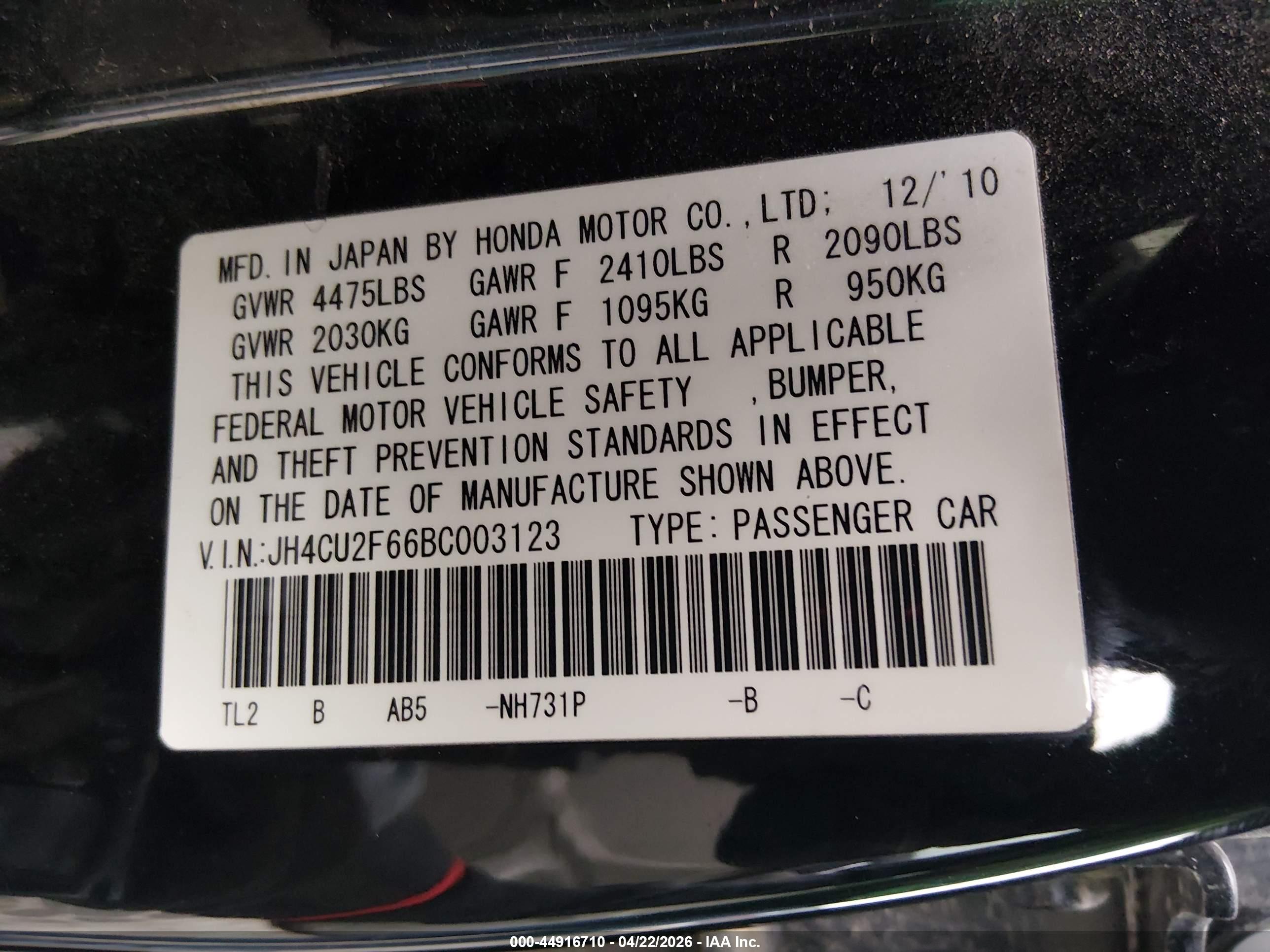 ACURA TSX image 9